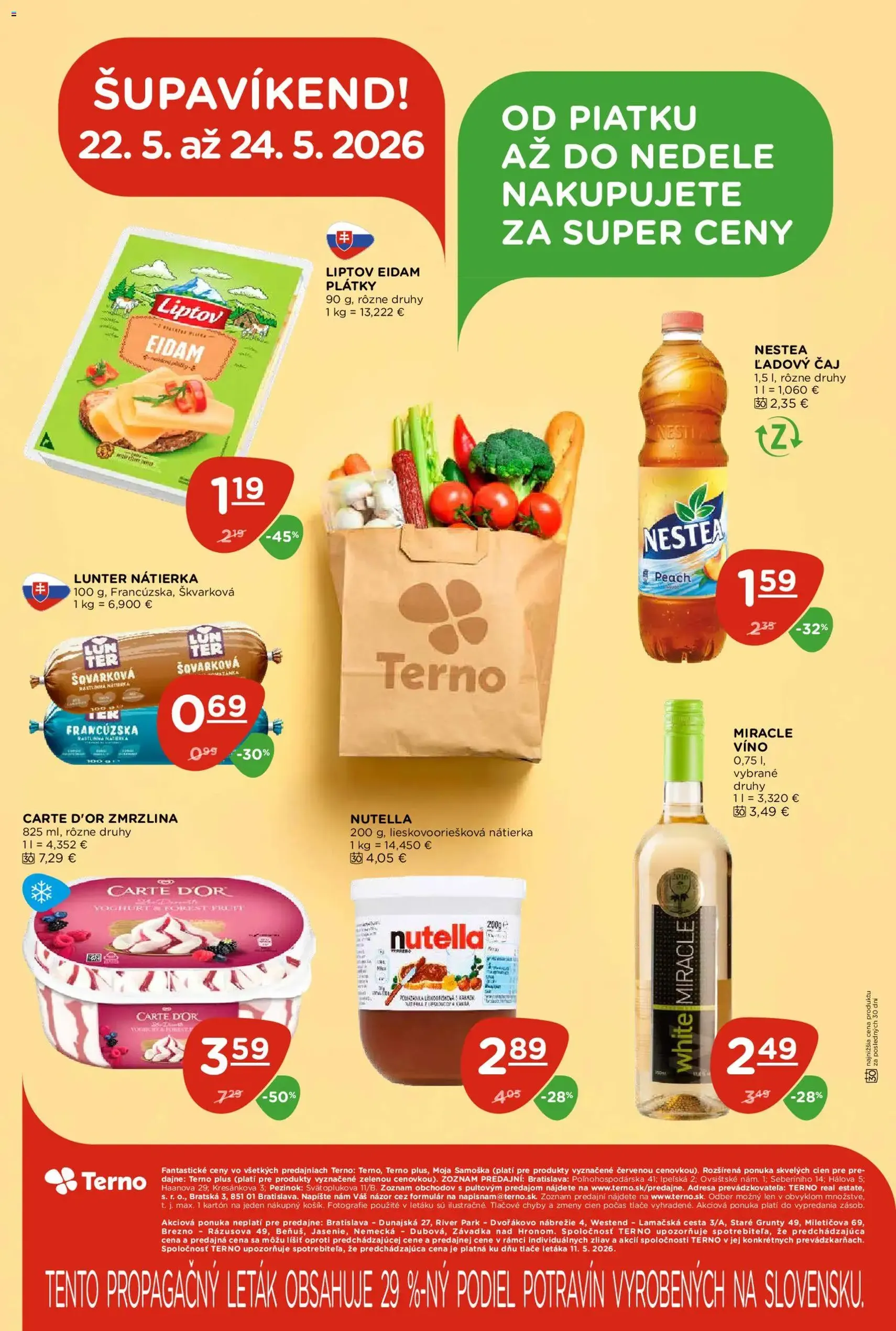 Terno leták - platný leták od 21.05.2026 strana 26 z 26