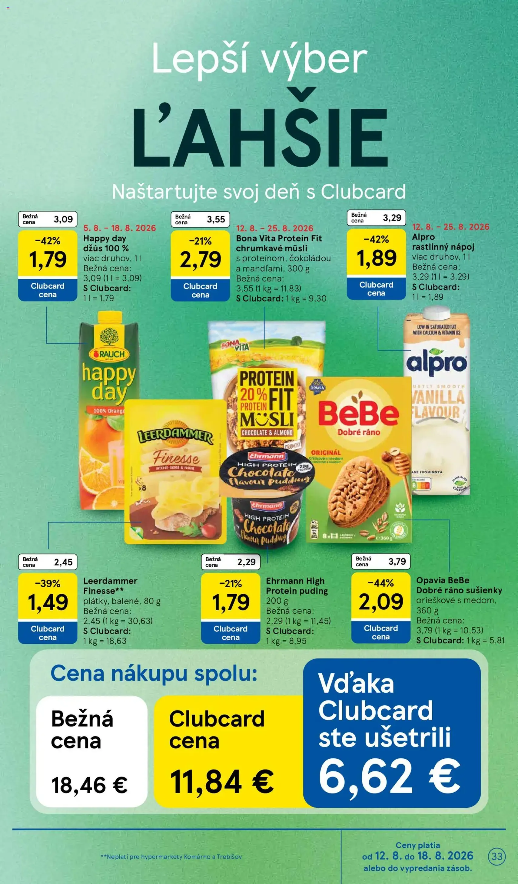 Tesco Hypermarket - leták - platný leták od 12.08.2026 strana 33 z 54