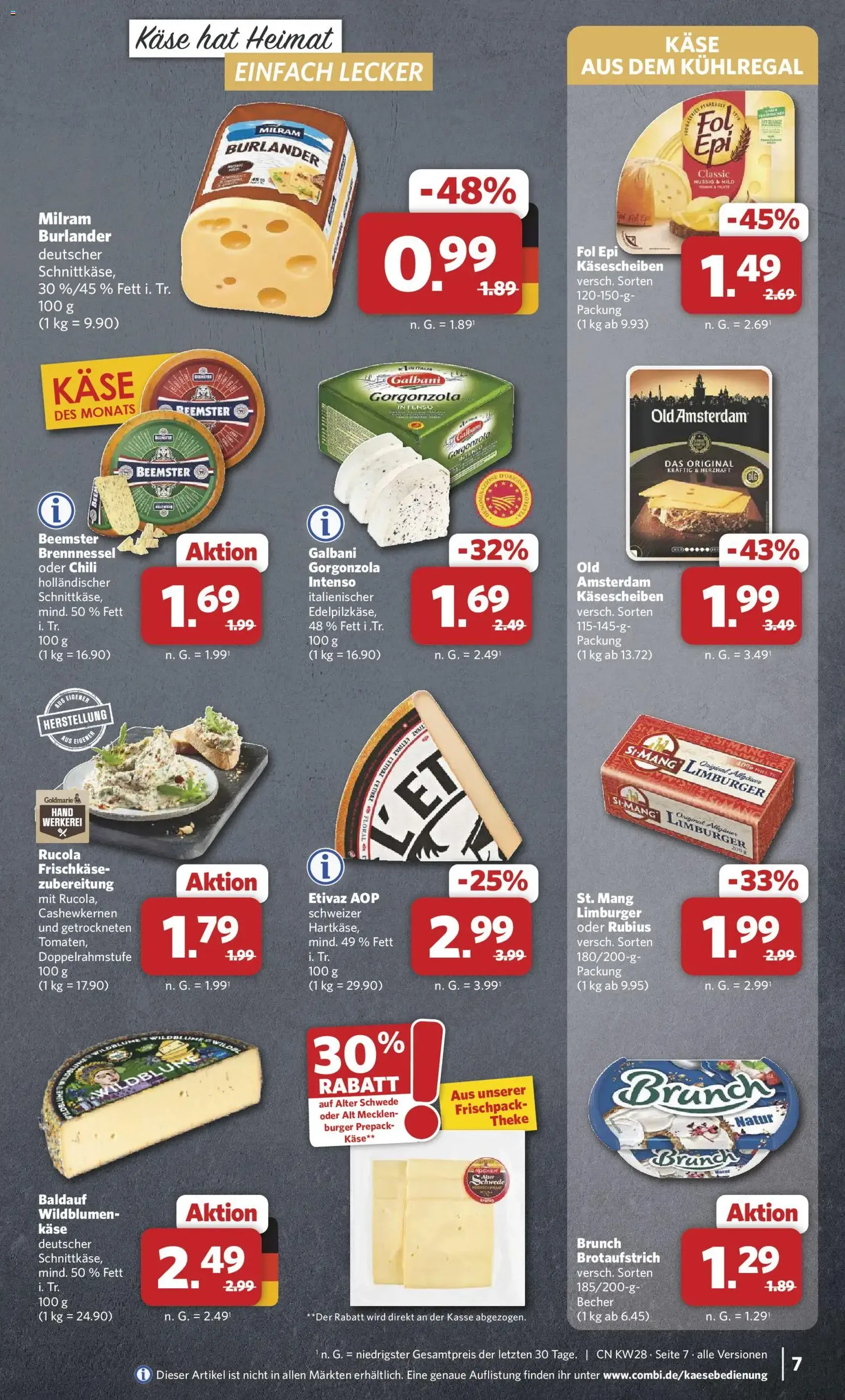 Combi Prospekt - Gültiger Prospekt ab 06.07.2026, Seite 7 von insgesamt 35