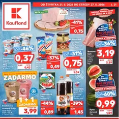 Kaufland leták - náhľad letáku platný od 21.05.2026