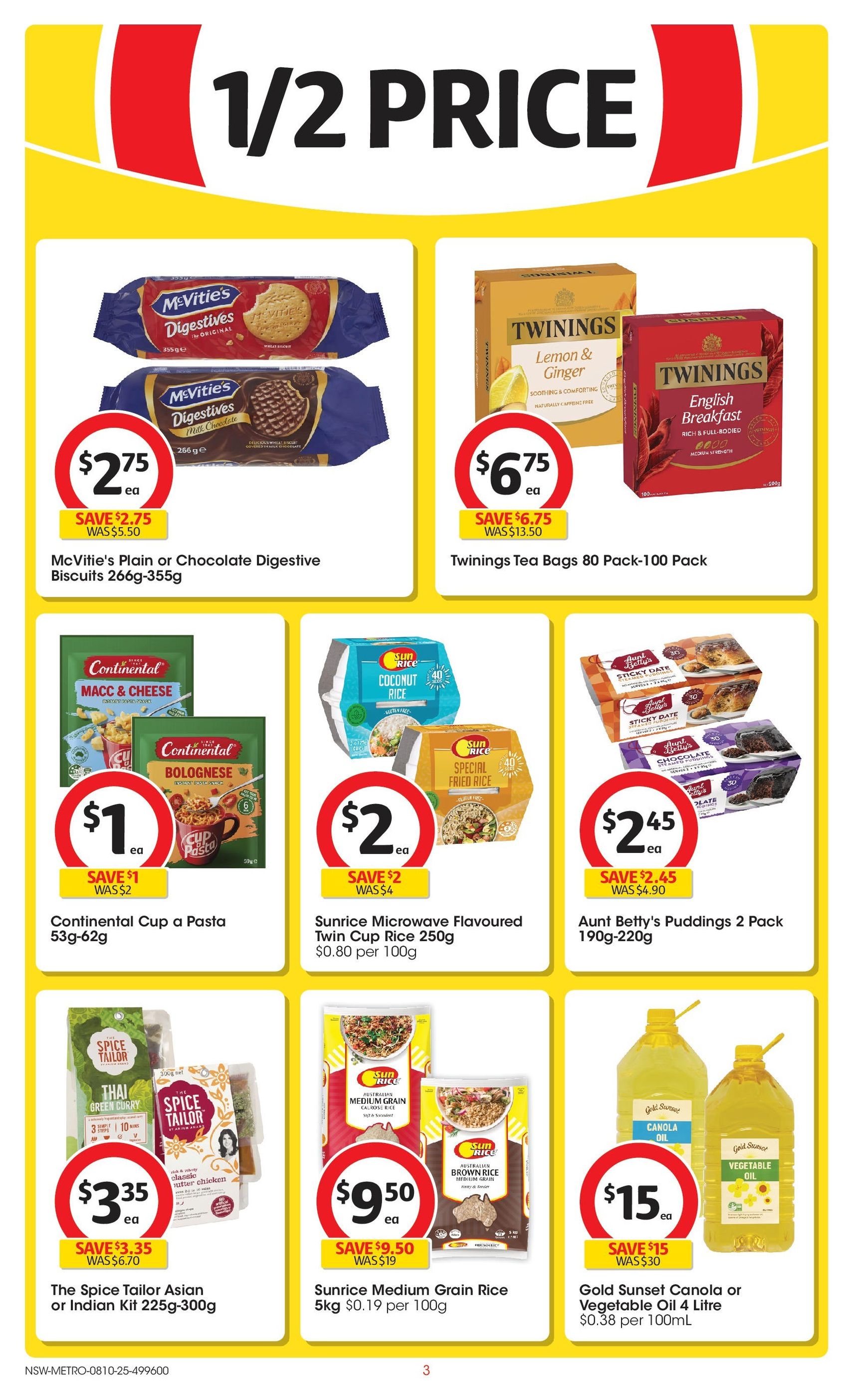 Coles Catalogue NSW - valid flyer from 08/10/2025, page 3 of 49