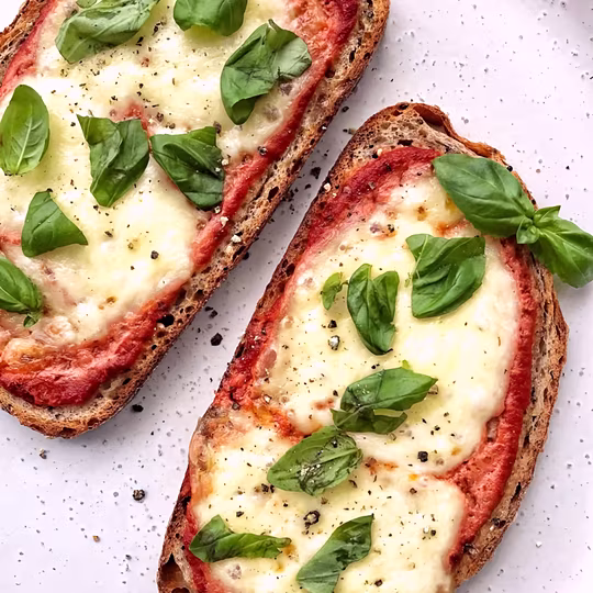 Náhľad receptu Zapečený chlebík Margherita