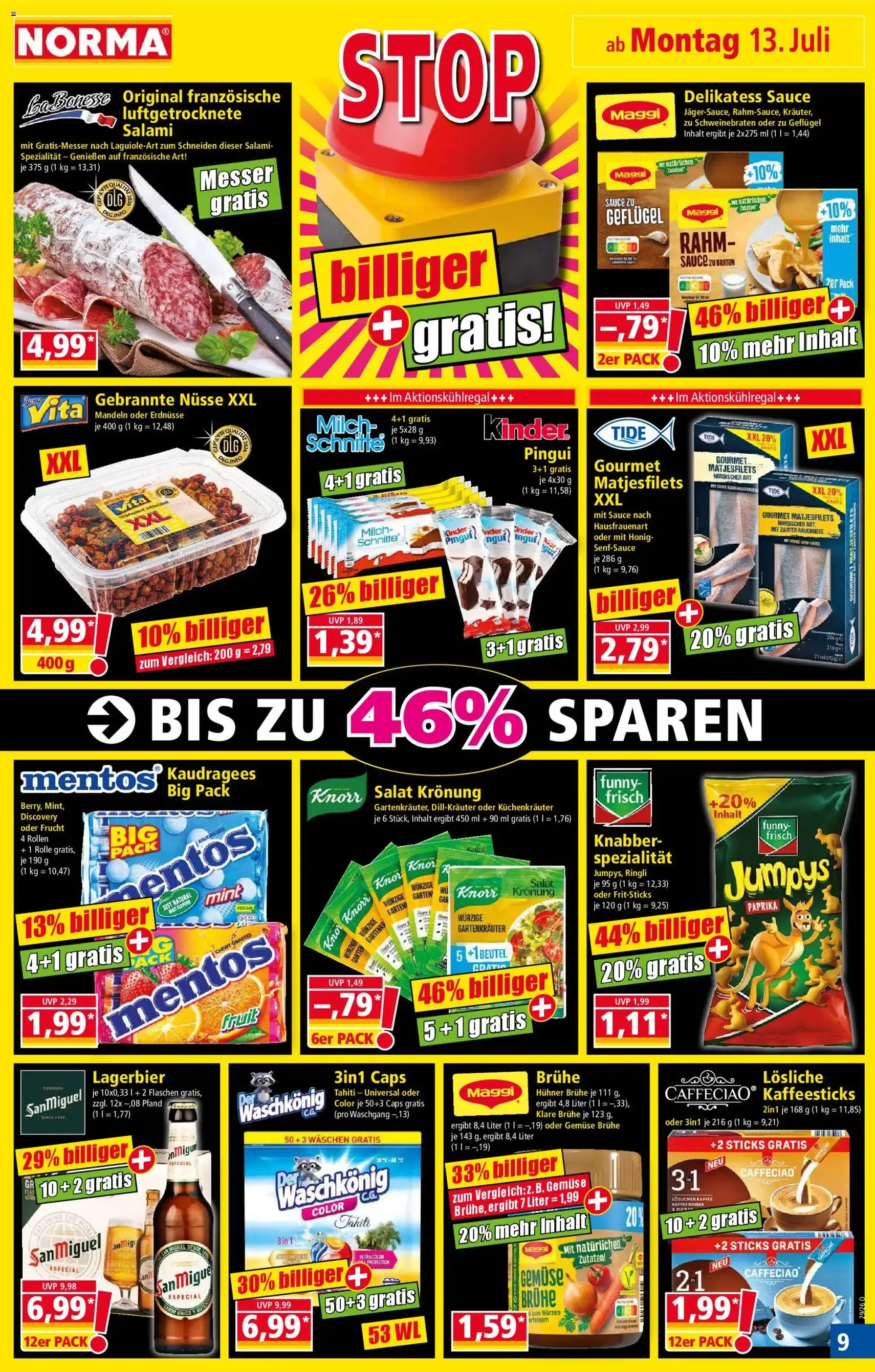 Norma Prospekt - Gültiger Prospekt ab 13.07.2026, Seite 9 von insgesamt 18