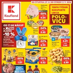 Kaufland leták - náhľad letáku platný od 27.08.2026