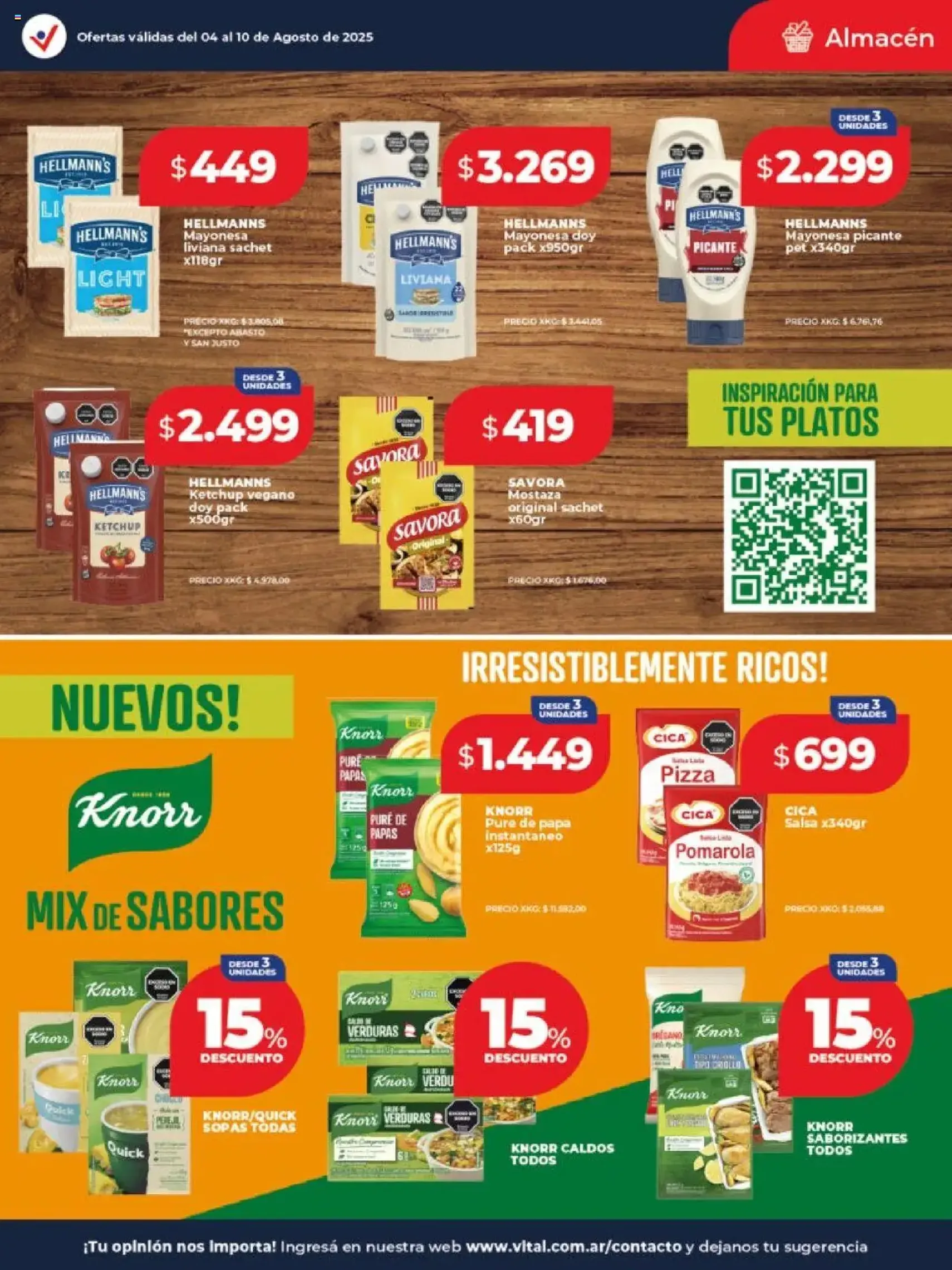 Vital - Ofertas - folleto válido desde 04/08/2025 página 18 de 24
