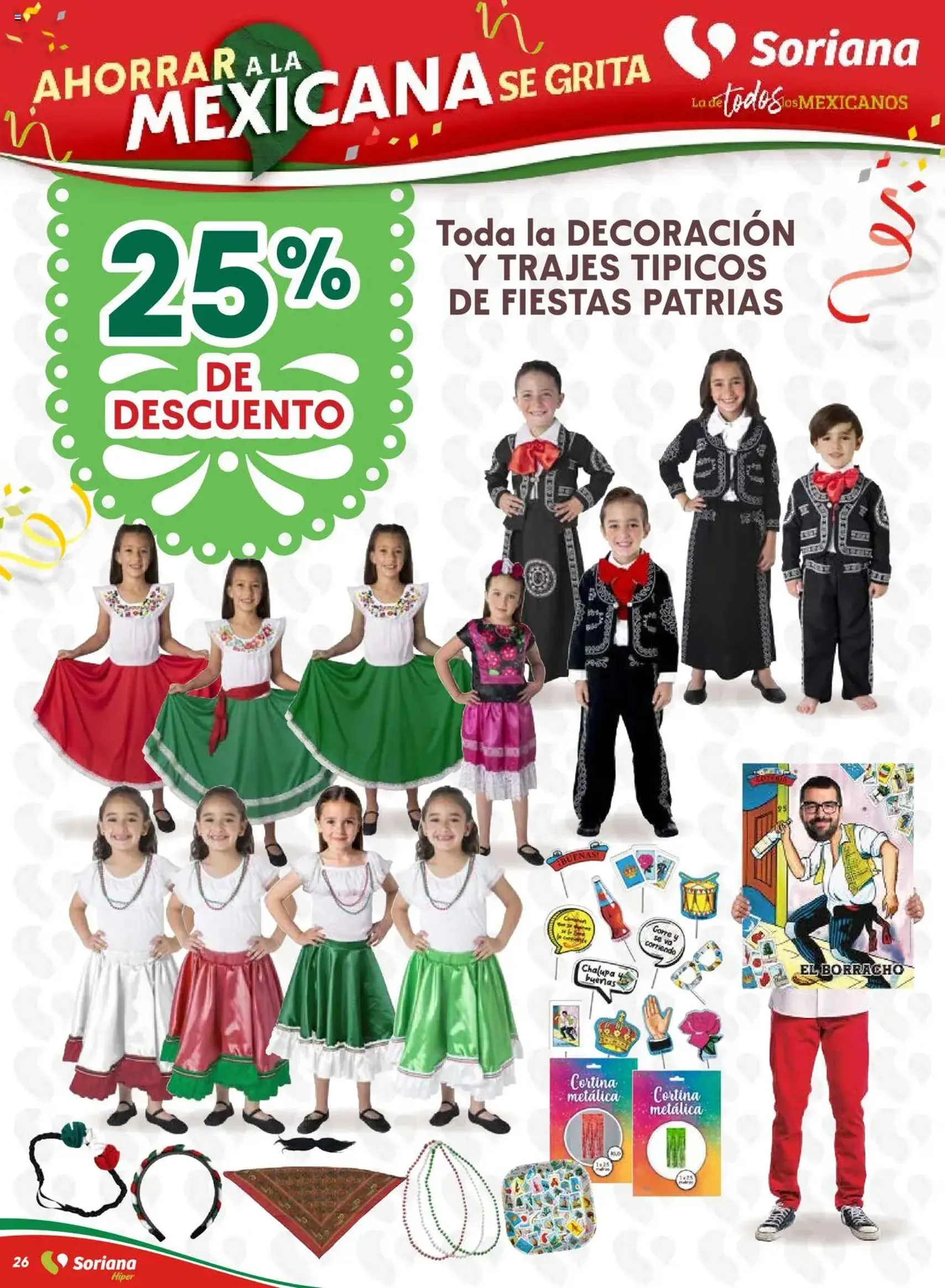 Soriana - Ahorrar a la mexicana se grita Soriana Híper Nacional - folleto válido desde 10/09/2025 página 26 de 29