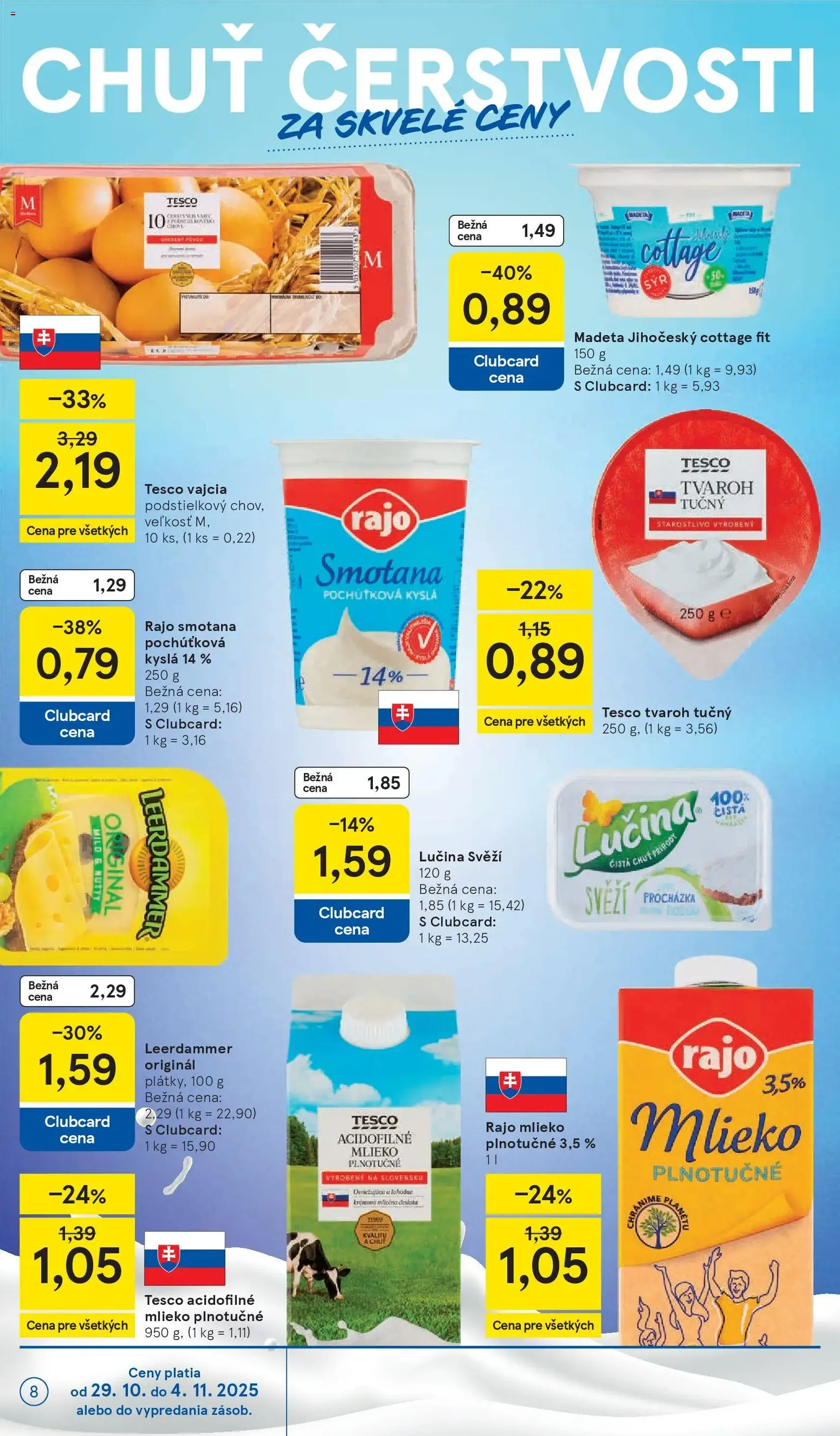 Tesco Hypermarket - leták - platný leták od 29.10.2025 strana 8 z 39 Tesco Hypermarket - leták - platný leták od 29.10.2025 strana 8 z 39