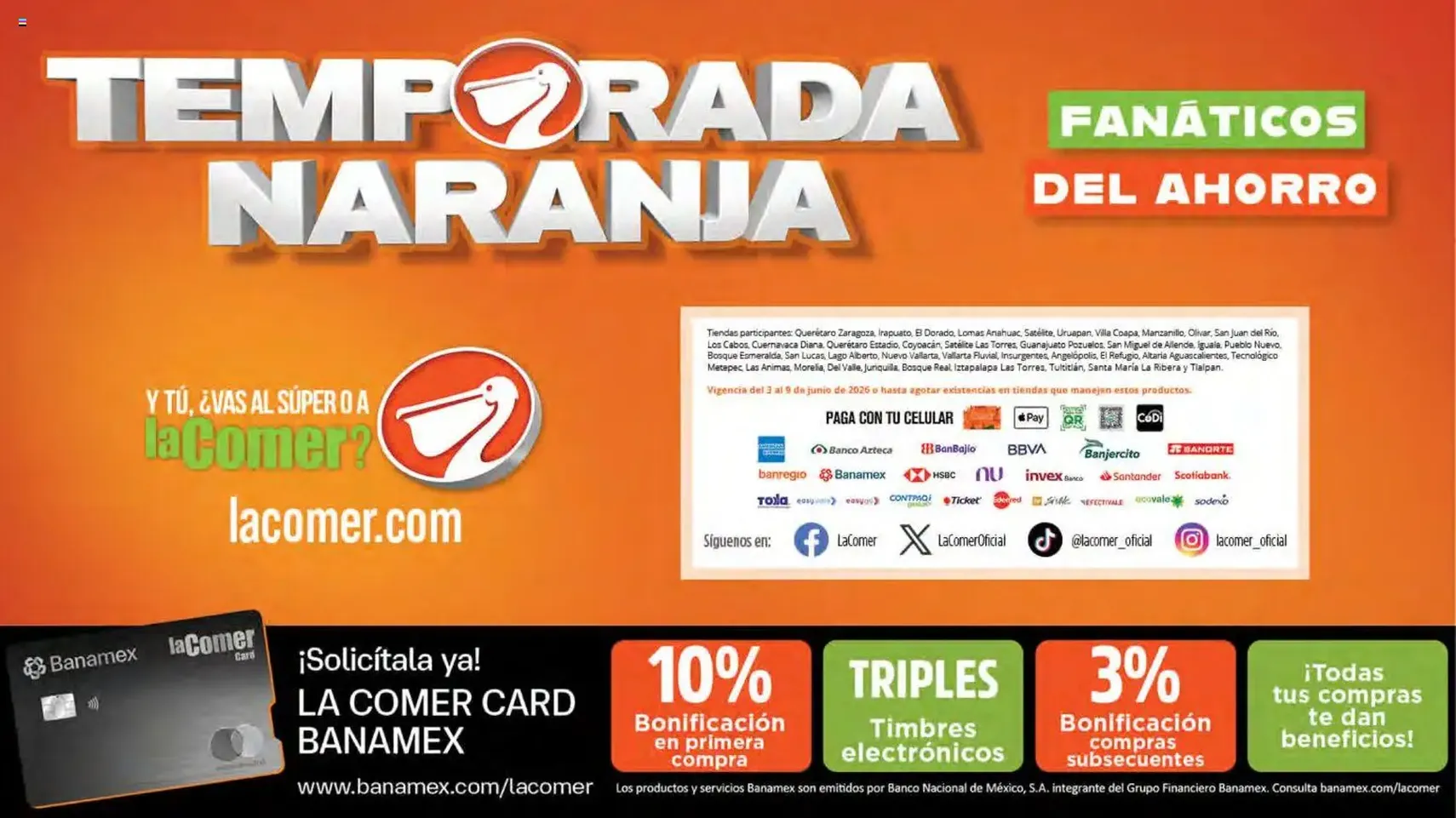 La Comer folleto - folleto válido desde 03/06/2026 página 34 de 34