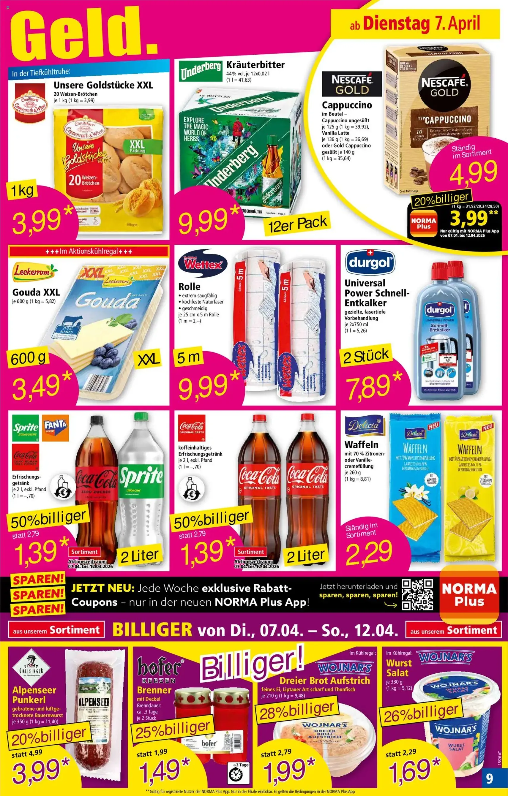 Norma Flugblatt - Gültiger Prospekt ab 07.04.2026, Seite 9 von insgesamt 20