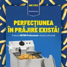 Metro catalog - Friteuză profesională 8L cu robinet golire - previzualizare cataloage valabilă începând cu 01.09.2025