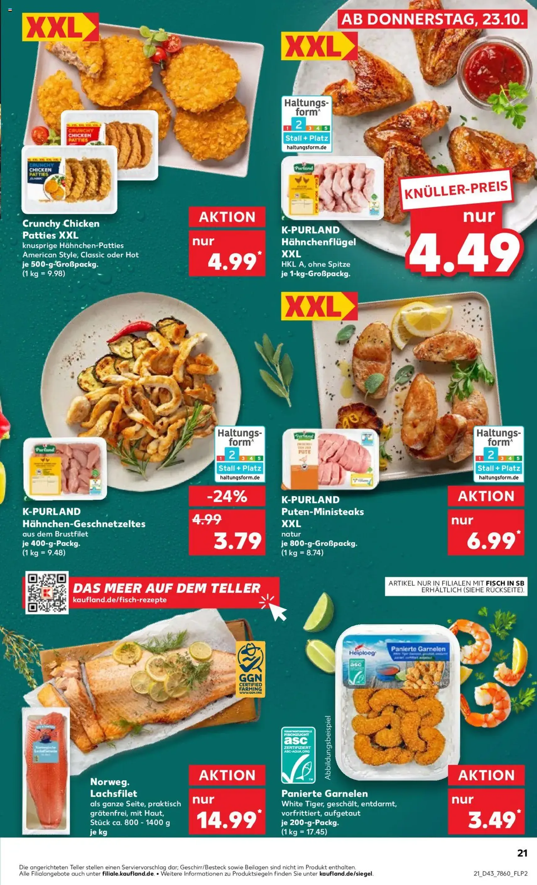 Kaufland Prospekt - Gültiger Prospekt ab 23.10.2025, Seite 21 von insgesamt 61 Kaufland Prospekt - Gültiger Prospekt ab 23.10.2025, Seite 21 von insgesamt 61