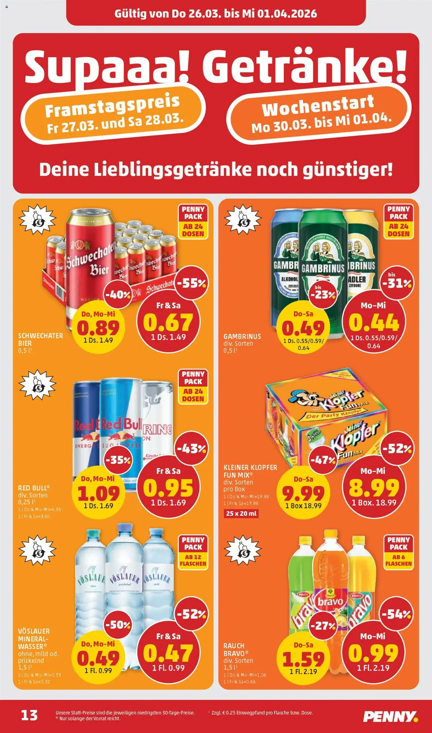 Penny Markt - Flugblatt - Gültiger Prospekt ab 26.03.2026, Seite 13 von insgesamt 32