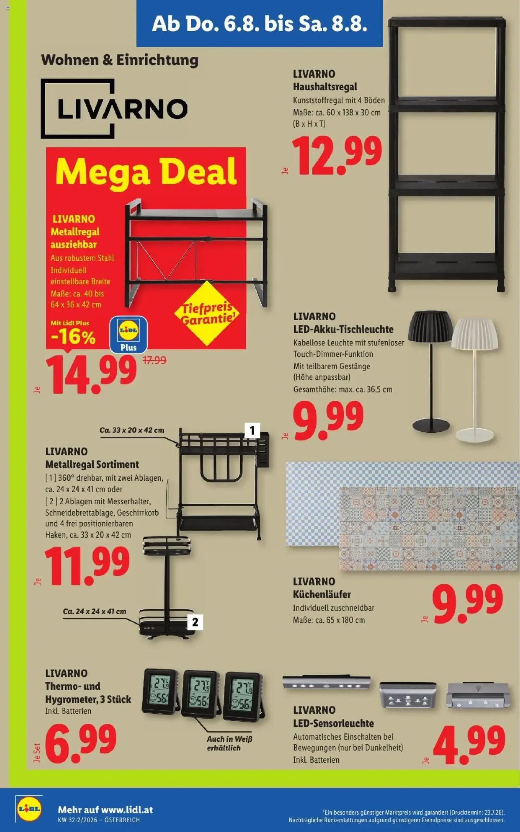 Lidl - Flugblatt - Gültiger Prospekt ab 06.08.2026, Seite 28 von insgesamt 52