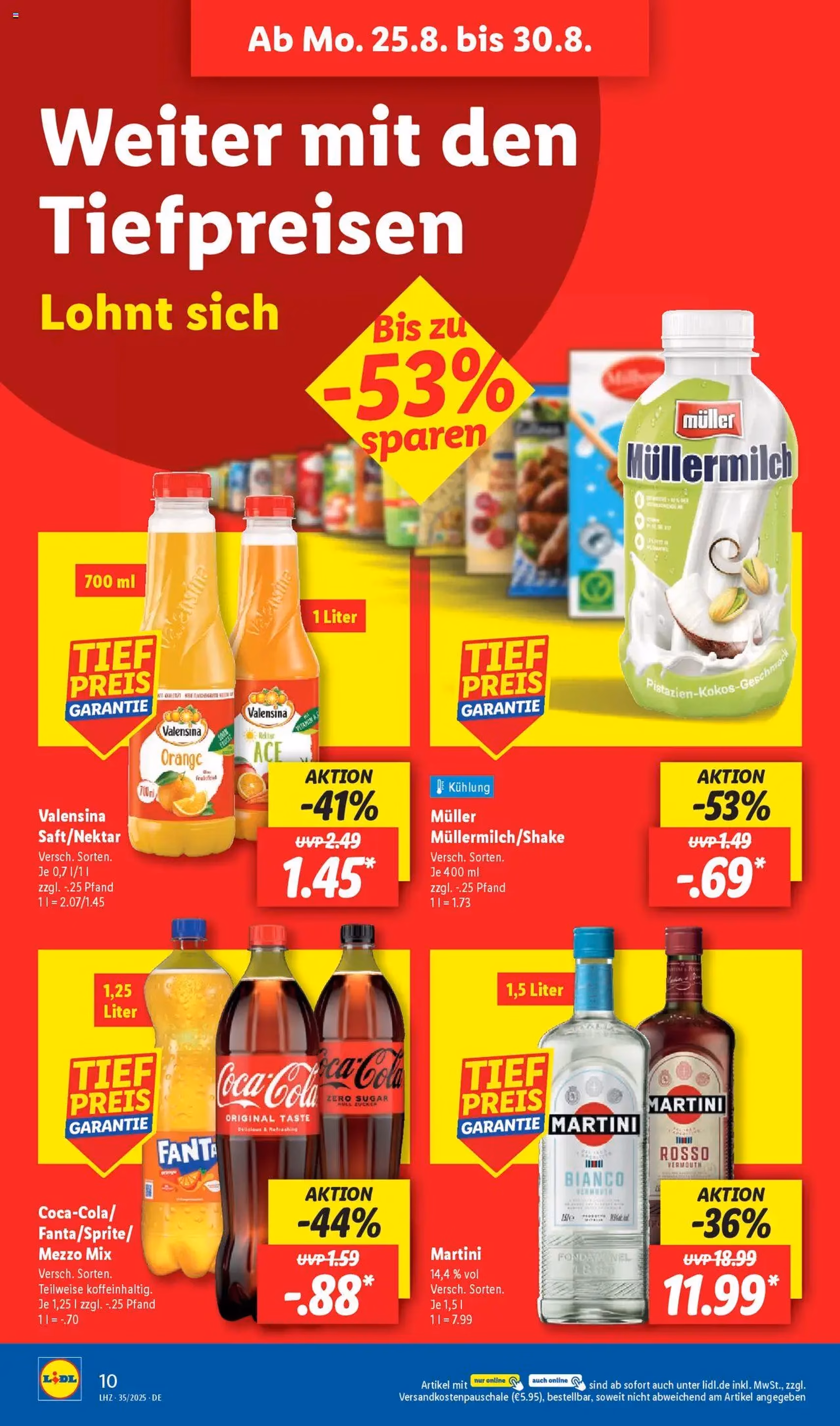 Lidl Prospekt - Gültiger Prospekt ab 25.08.2025, Seite 16 von insgesamt 68 Lidl Prospekt - Gültiger Prospekt ab 25.08.2025, Seite 16 von insgesamt 68
