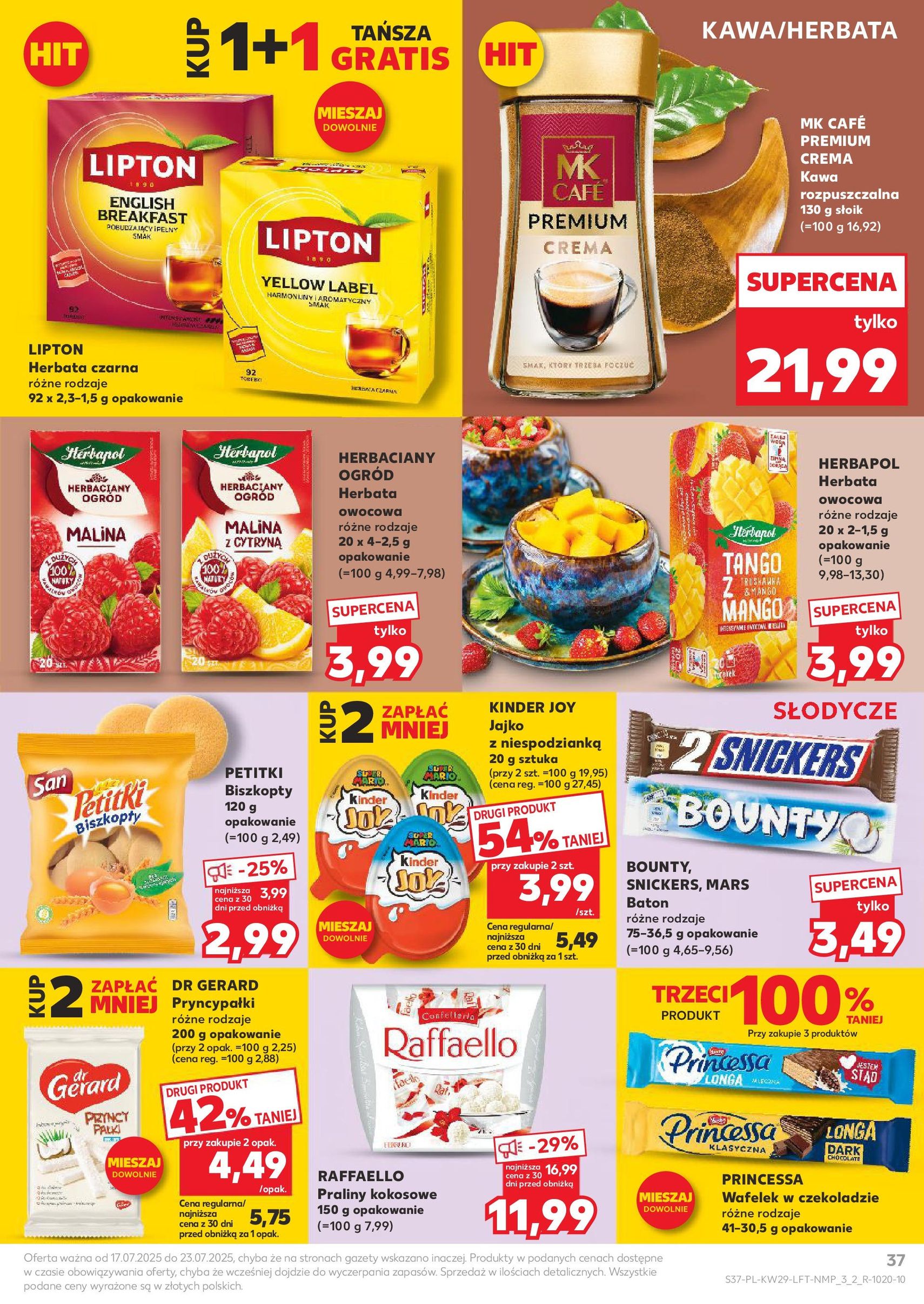 Kaufland gazetka - ważny gazetka od 17.07.2025 strona 37 z 53 Kaufland gazetka - ważny gazetka od 17.07.2025 strona 37 z 53