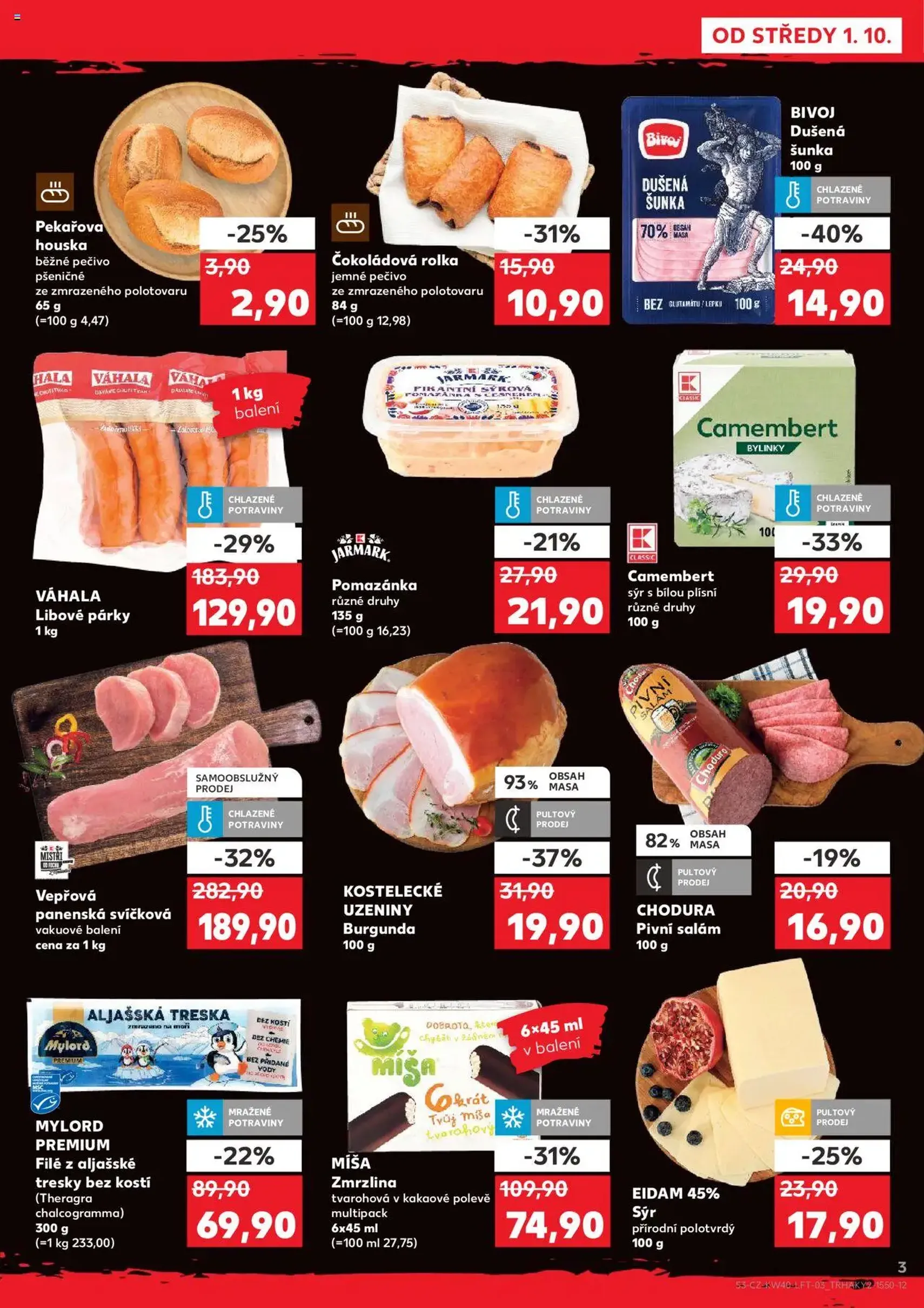 Kaufland leták - platný leták od 01.10.2025 strana 3 z 90