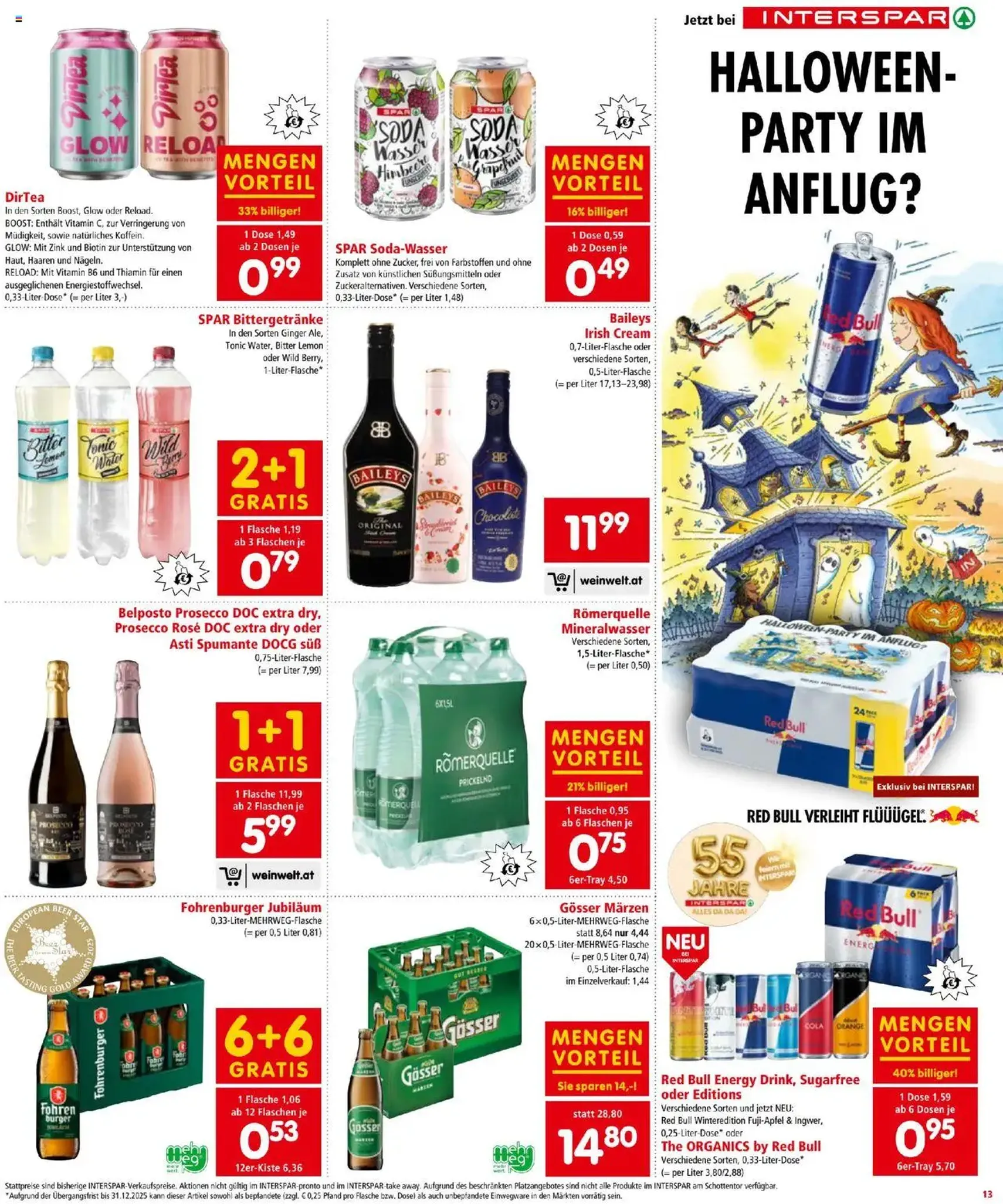 Interspar Flugblatt - Gültiger Prospekt ab 23.10.2025, Seite 13 von insgesamt 24 Interspar Flugblatt - Gültiger Prospekt ab 23.10.2025, Seite 13 von insgesamt 24