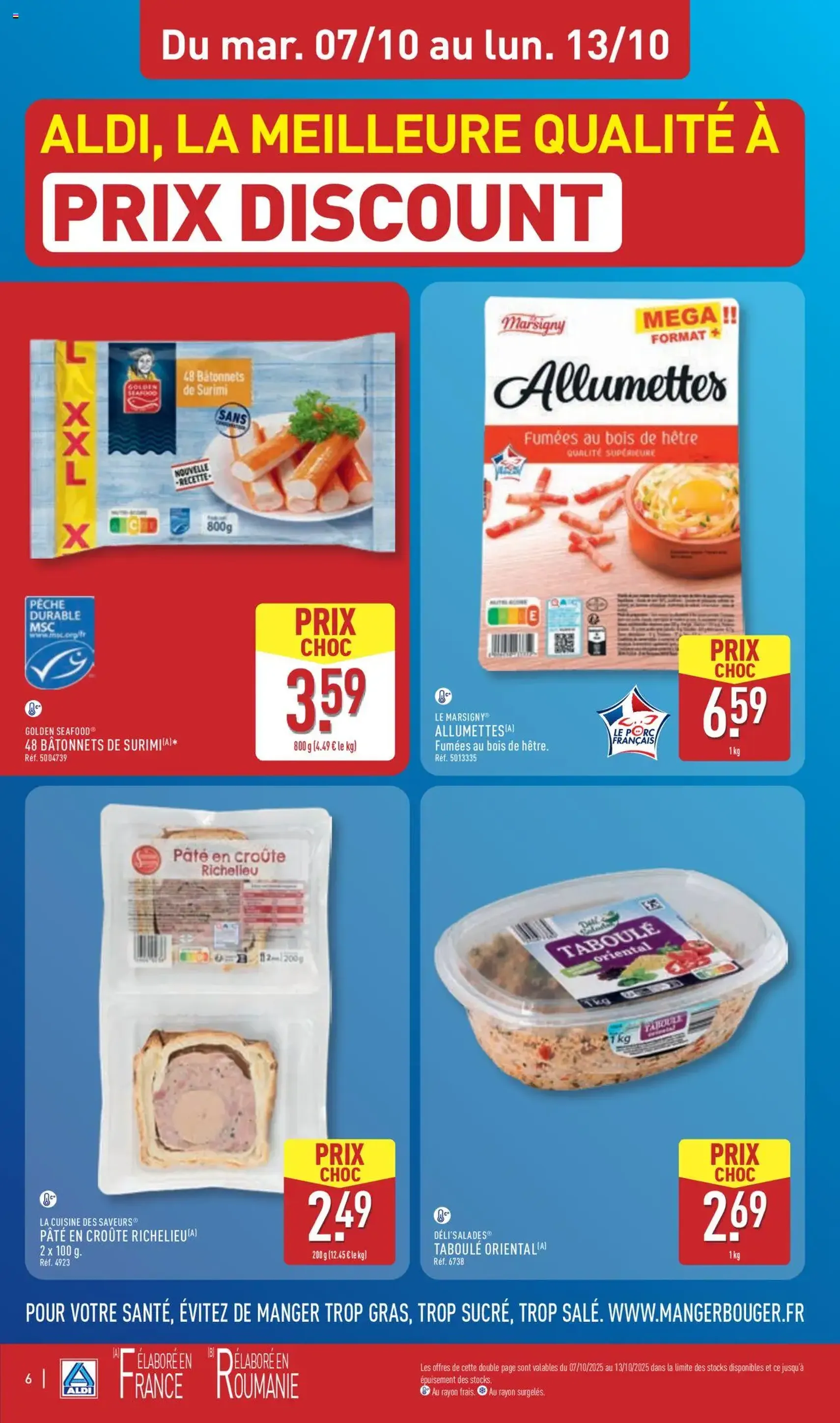 Aldi catalogue semaine 41 - brochure valable à partir du 07/10/2025, page 8 sur 54