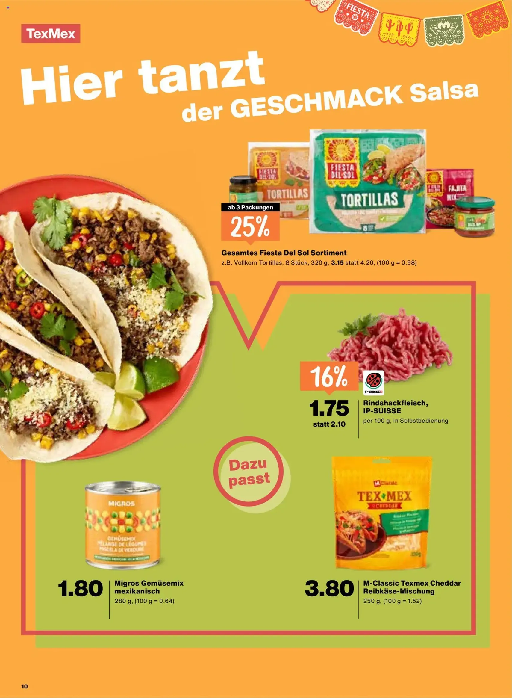 Migros aktionen - Gültiger Prospekt ab 04.06.2026, Seite 10 von insgesamt 24