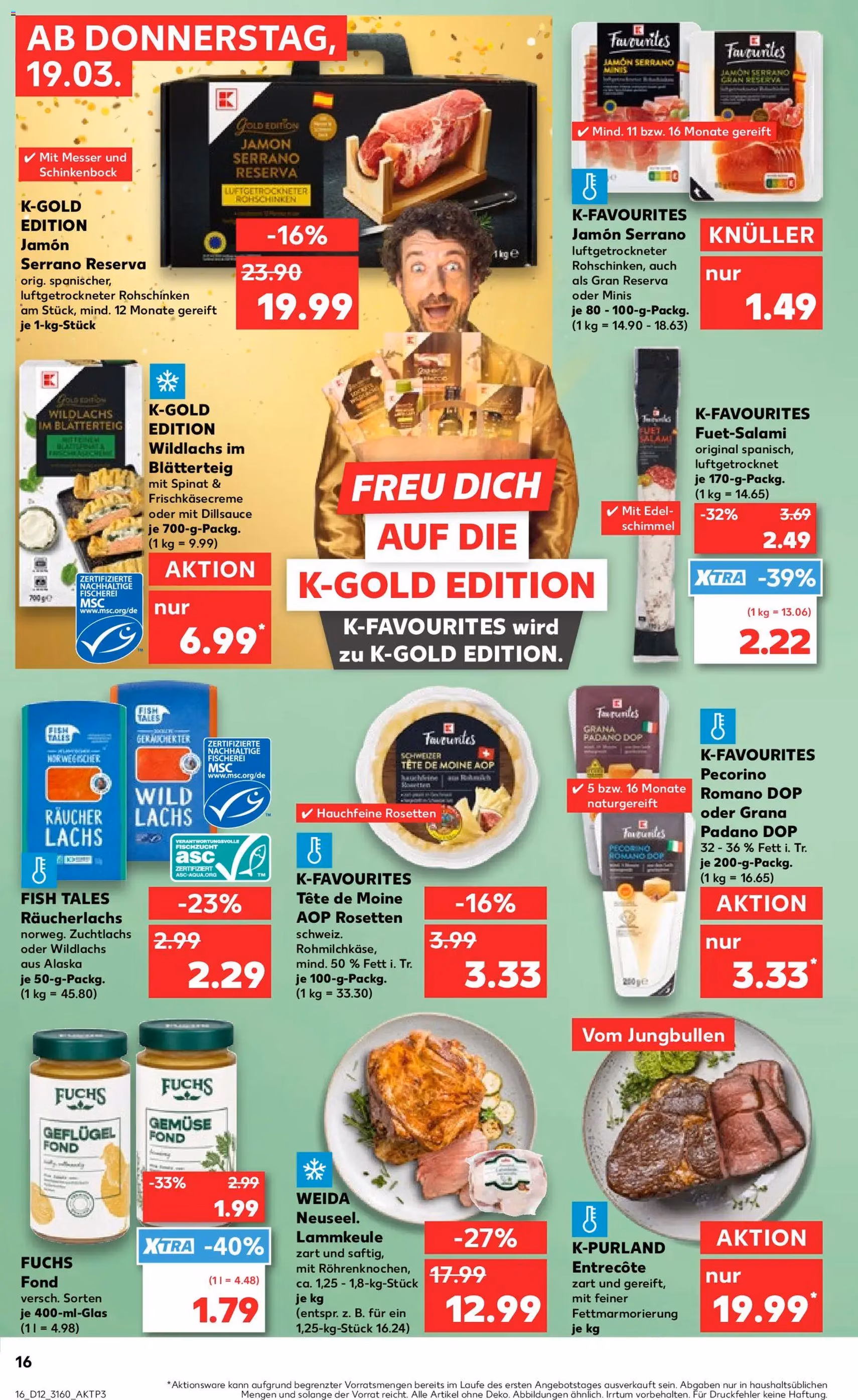 Kaufland Prospekt - Gültiger Prospekt ab 19.03.2026, Seite 16 von insgesamt 56