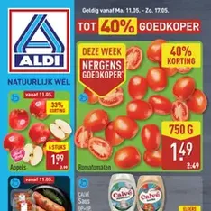 Aldi folder week 20 - voorvertoning van de folder geldig vanaf 11-05-2026