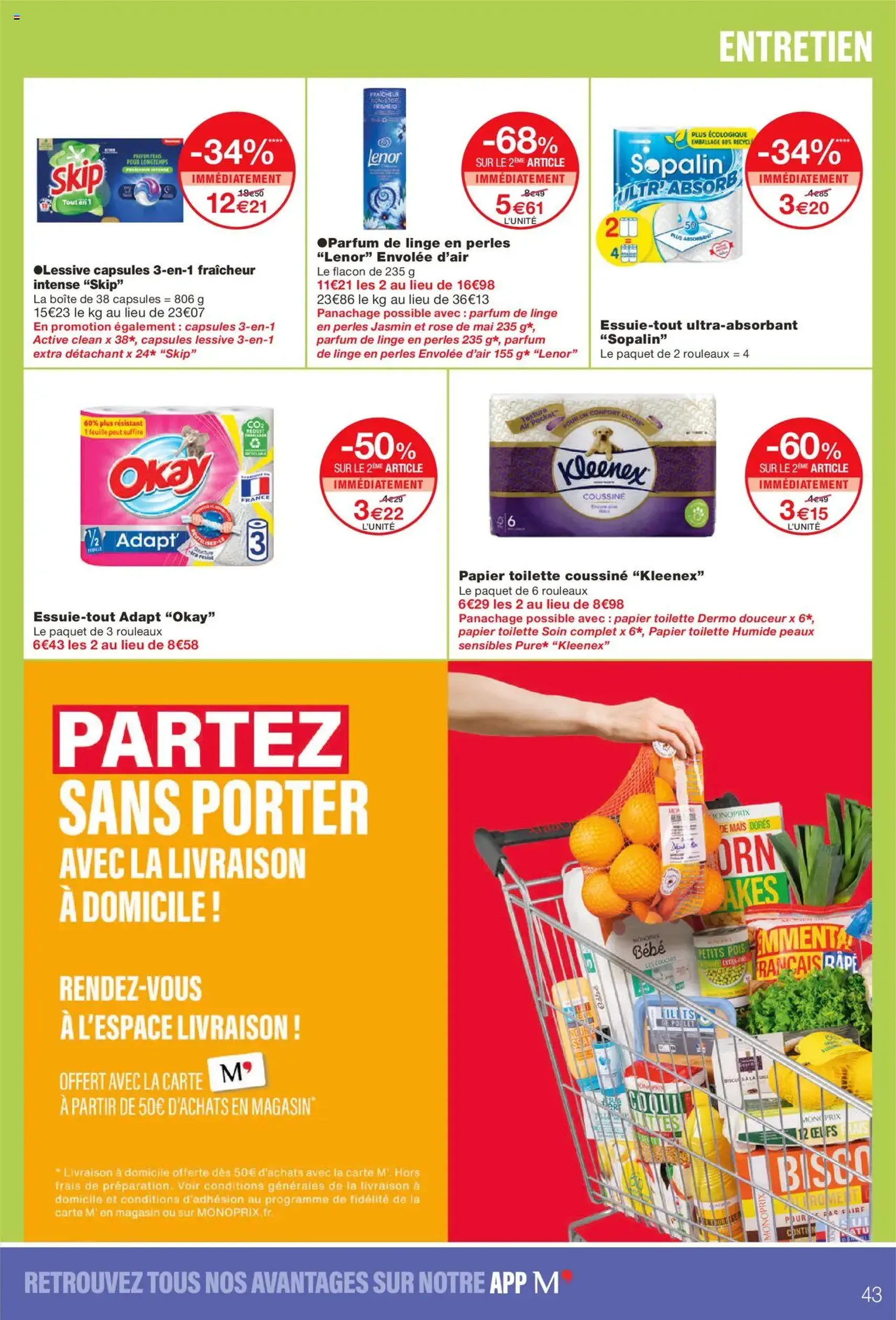 Monoprix catalogue - brochure valable à partir du 09/09/2025, page 43 sur 54 Monoprix catalogue - brochure valable à partir du 09/09/2025, page 43 sur 54