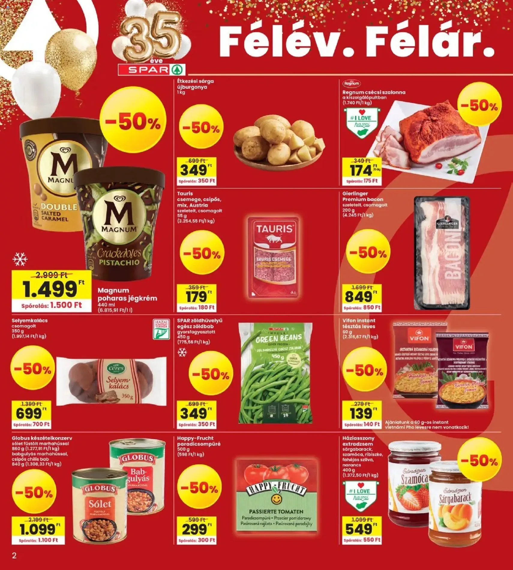 Interspar akciós újság - 2026.06.25. érvényes szórólap 2 oldal 20 oldalból