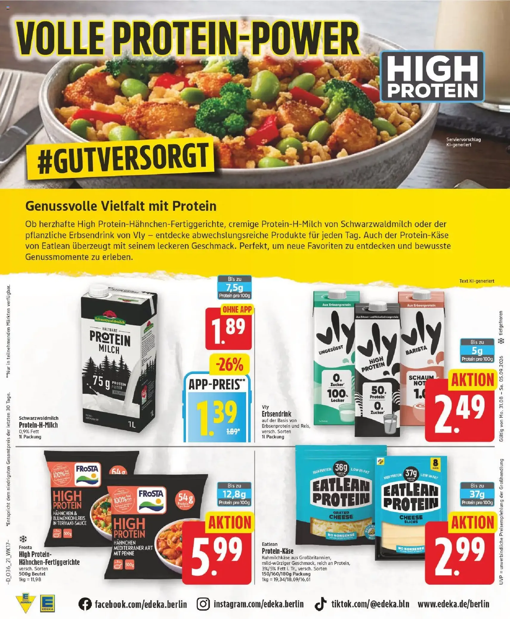Edeka Prospekt - Gültiger Prospekt ab 31.08.2026, Seite 21 von insgesamt 30