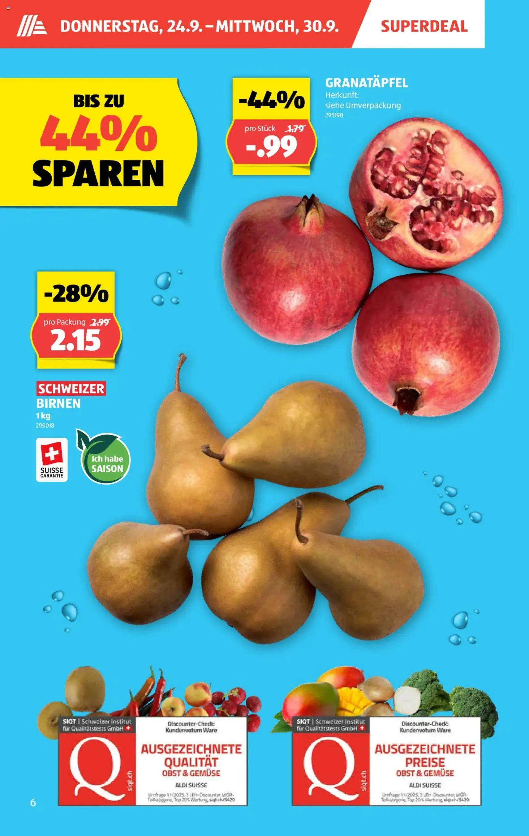 Aldi aktionen - Gültiger Prospekt ab 24.09.2026, Seite 6 von insgesamt 38