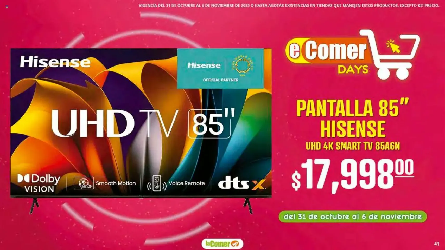 La Comer folleto - folleto válido desde 31/10/2025 página 41 de 46 La Comer folleto - folleto válido desde 31/10/2025 página 41 de 46