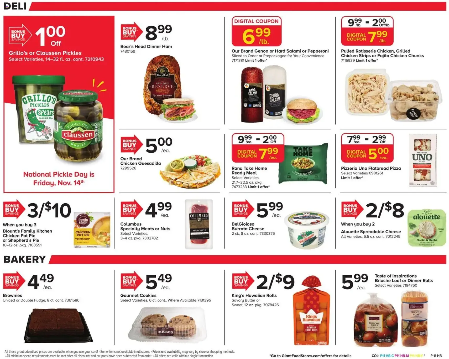 Giant Weekly Ad - valid flyer from 11/14/2025, page 13 of 22