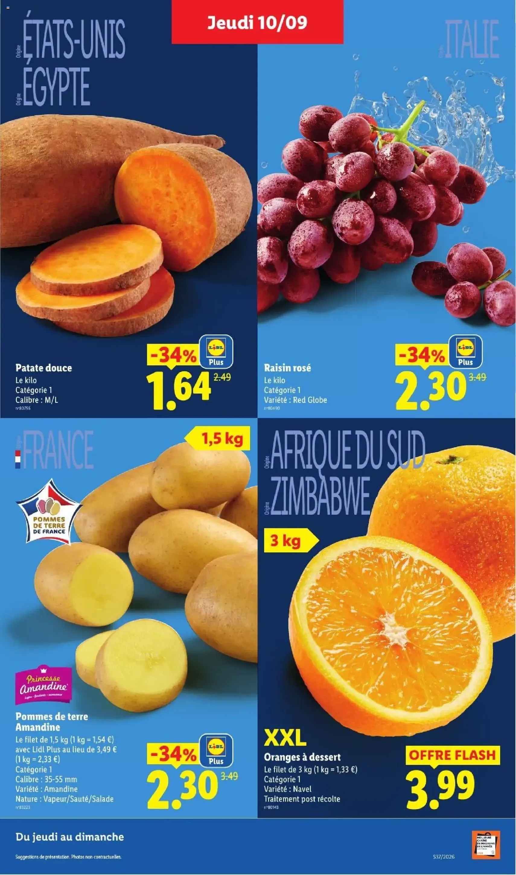 LIDL catalogue - brochure valable à partir du 10/09/2026, page 3 sur 54