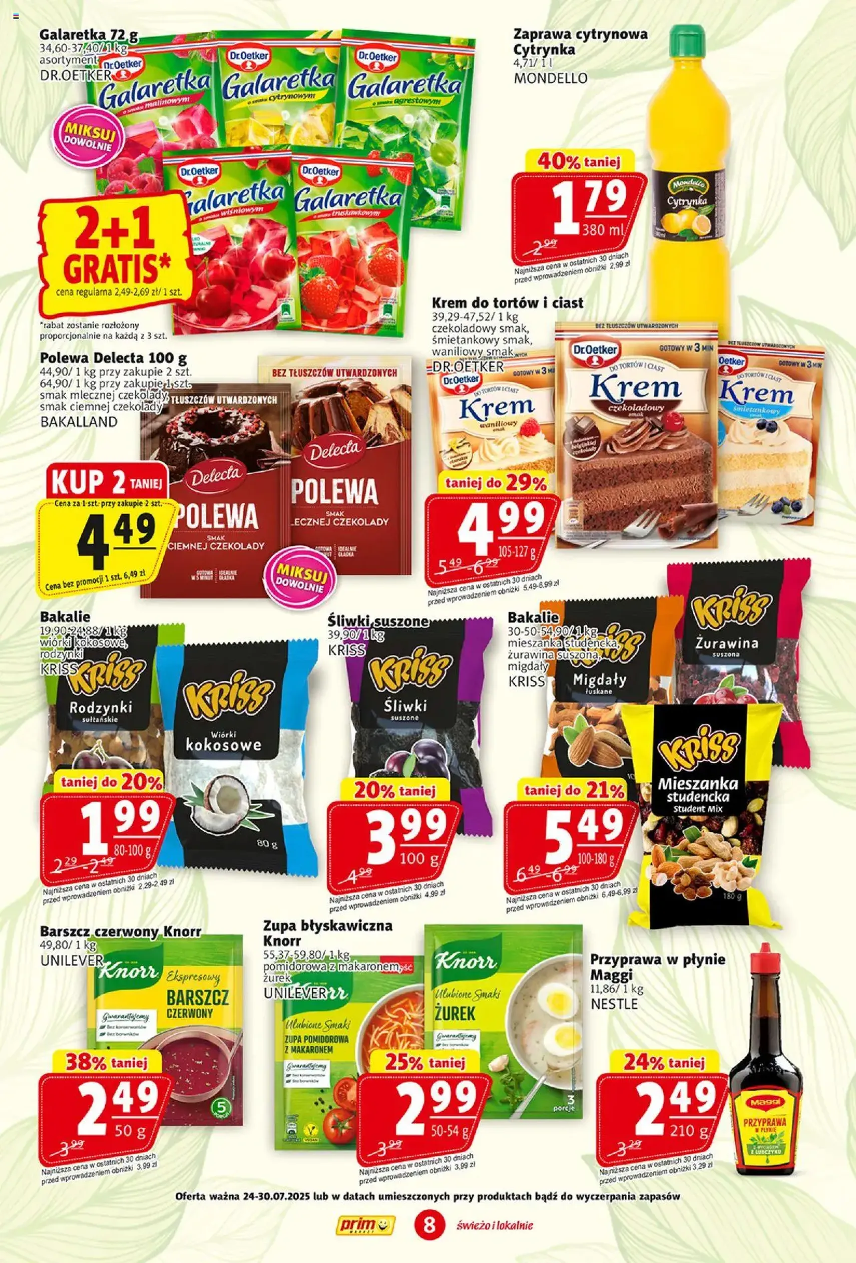Prim Market Gazetka - ważny gazetka od 24.07.2025 strona 8 z 16 Prim Market Gazetka - ważny gazetka od 24.07.2025 strona 8 z 16