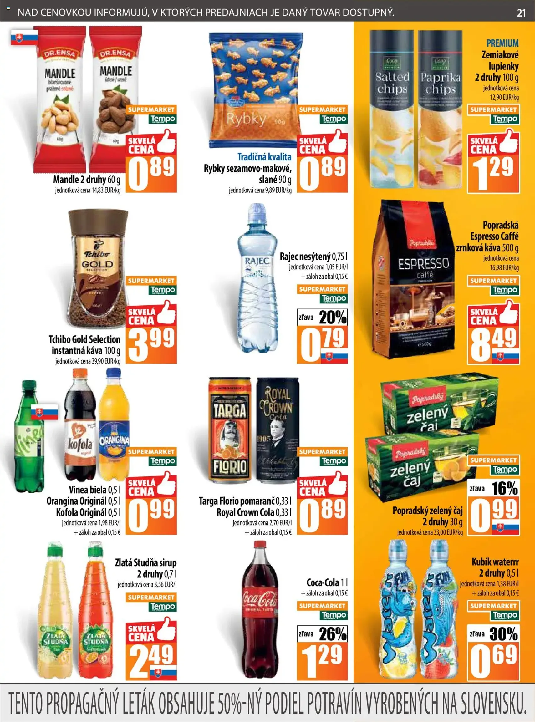 COOP Jednota leták - platný leták od 23.10.2025 strana 21 z 28 COOP Jednota leták - platný leták od 23.10.2025 strana 21 z 28