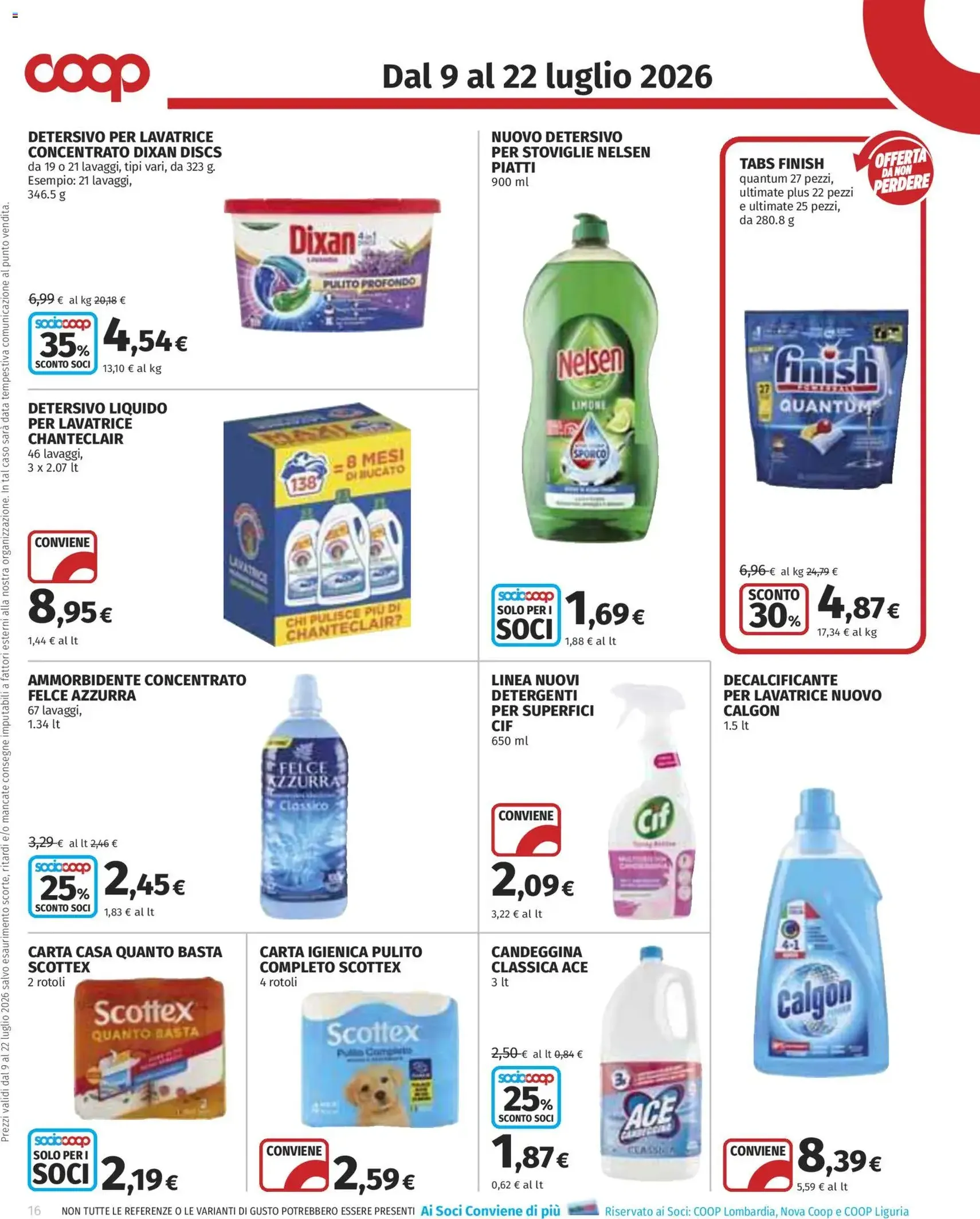 COOP volantino - volantino valido dal 09/07/2026 pagina 16 di 24