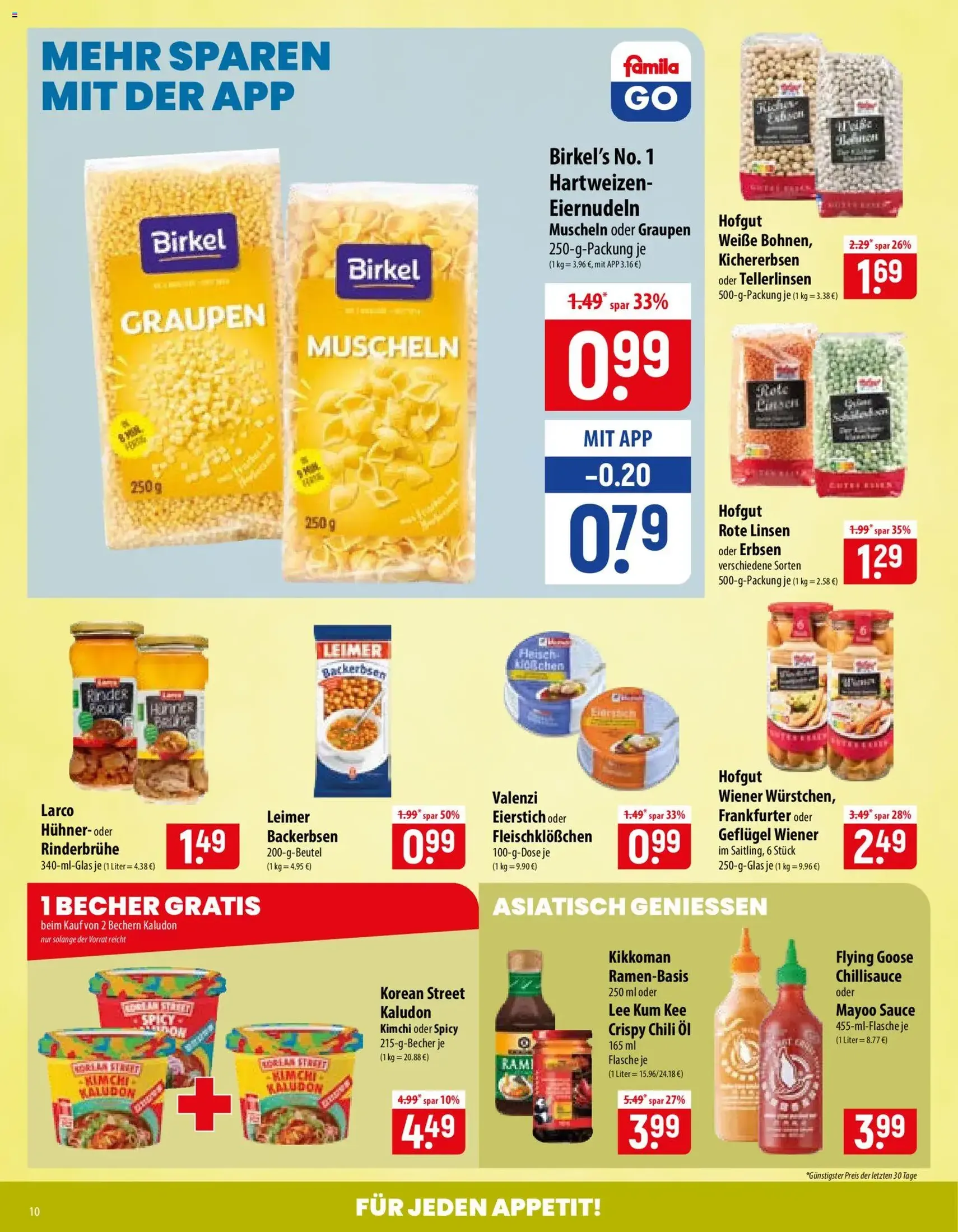 Famila Prospekt - Gültiger Prospekt ab 05.10.2026, Seite 10 von insgesamt 28