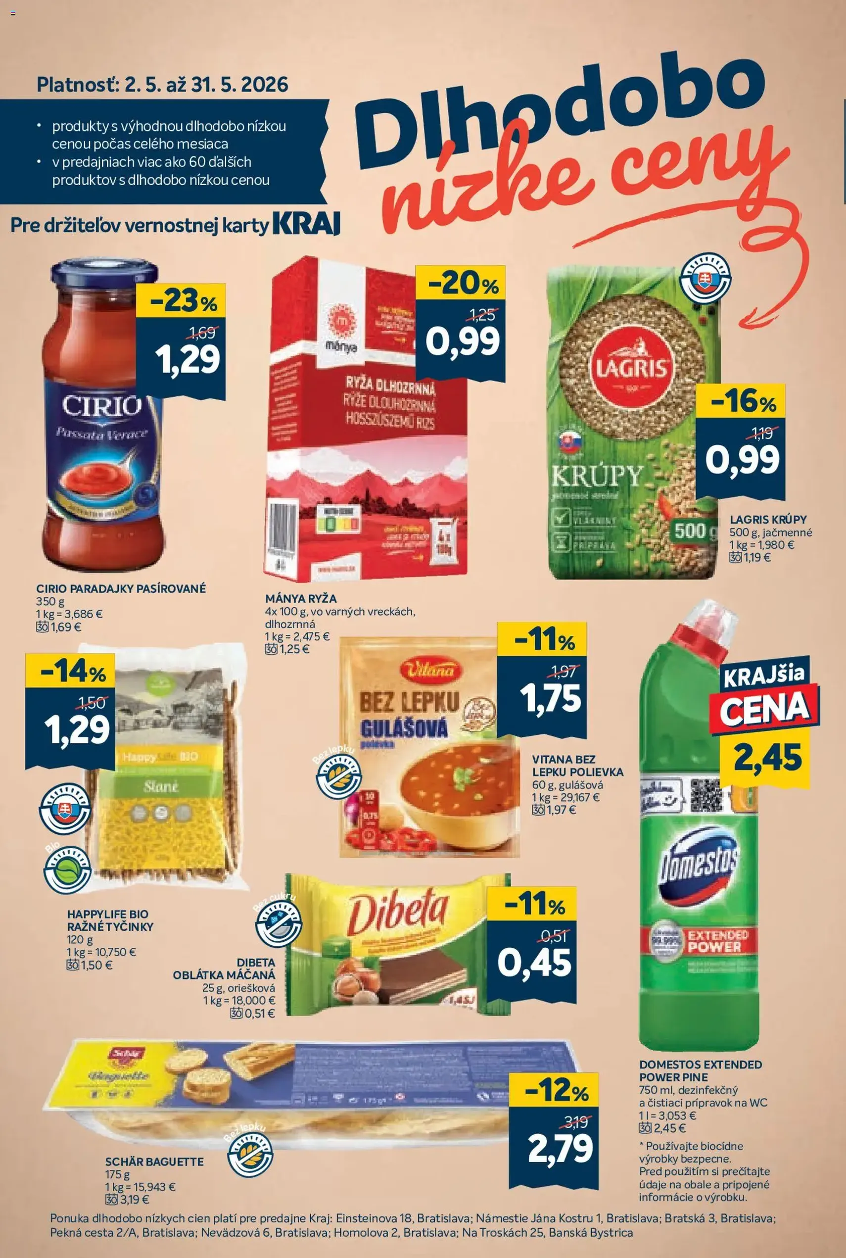 Kraj leták - platný leták od 14.05.2026 strana 16 z 19
