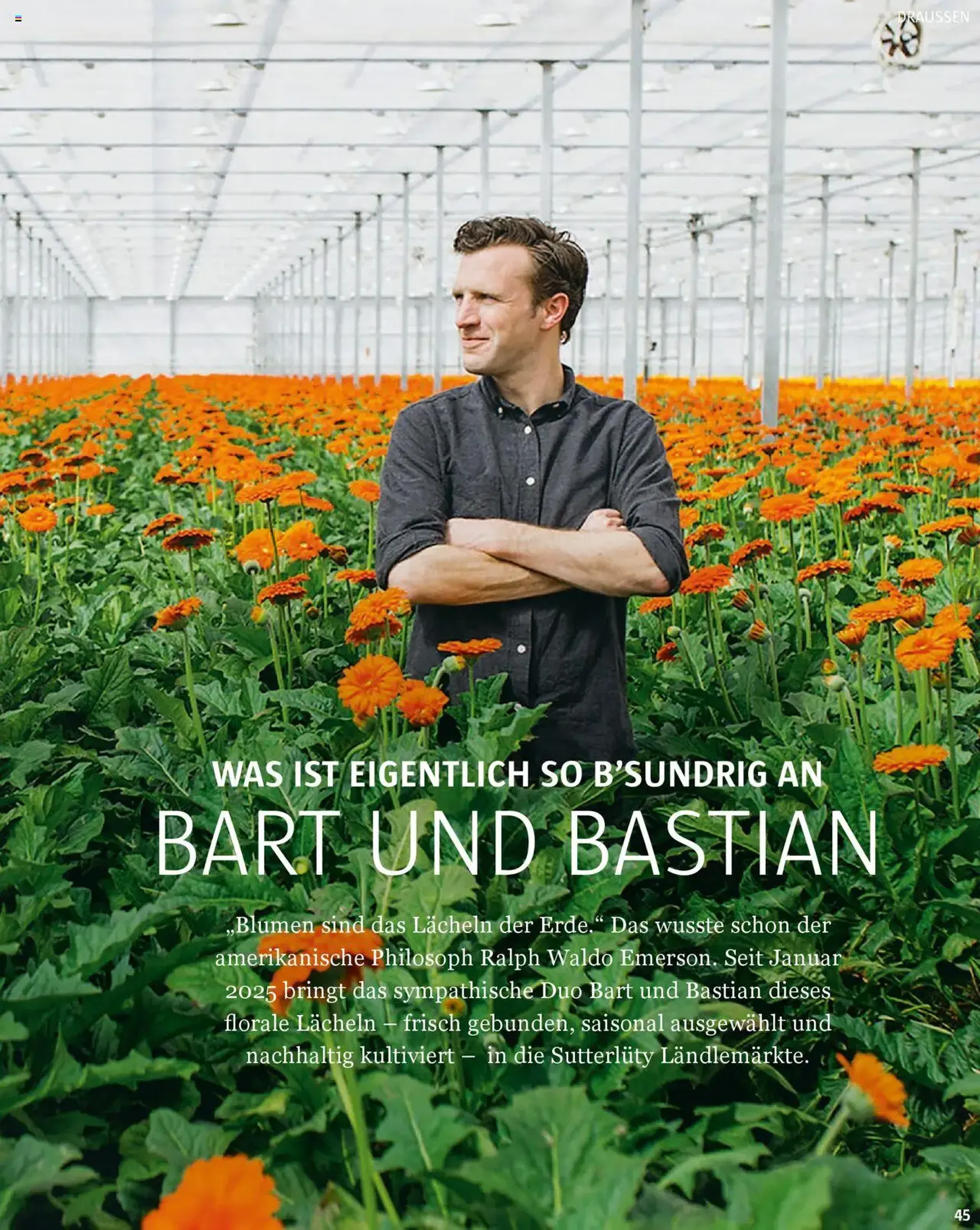 Sutterlüty B’sundrig Magazine - Gültiger Prospekt ab 18.06.2025, Seite 45 von insgesamt 116 Sutterlüty B’sundrig Magazine - Gültiger Prospekt ab 18.06.2025, Seite 45 von insgesamt 116
