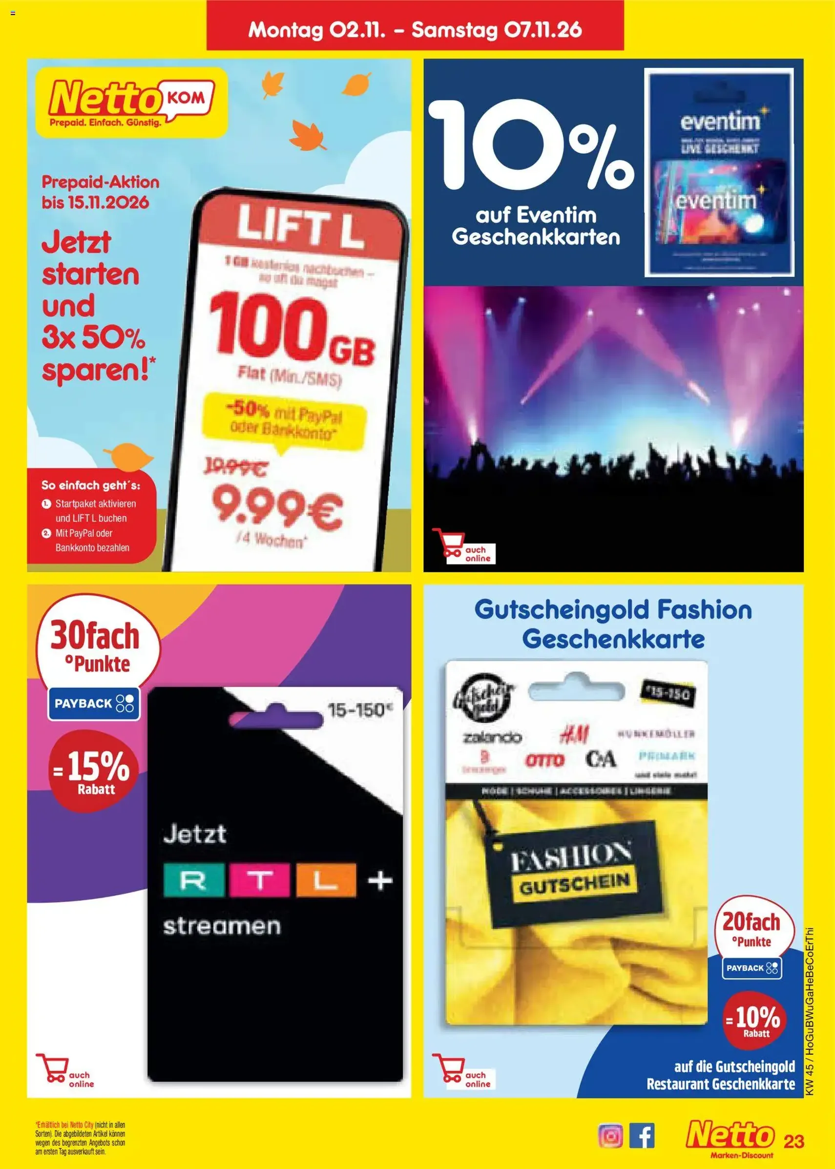Netto Marken-Discount Prospekt - Gültiger Prospekt ab 02.11.2026, Seite 33 von insgesamt 70