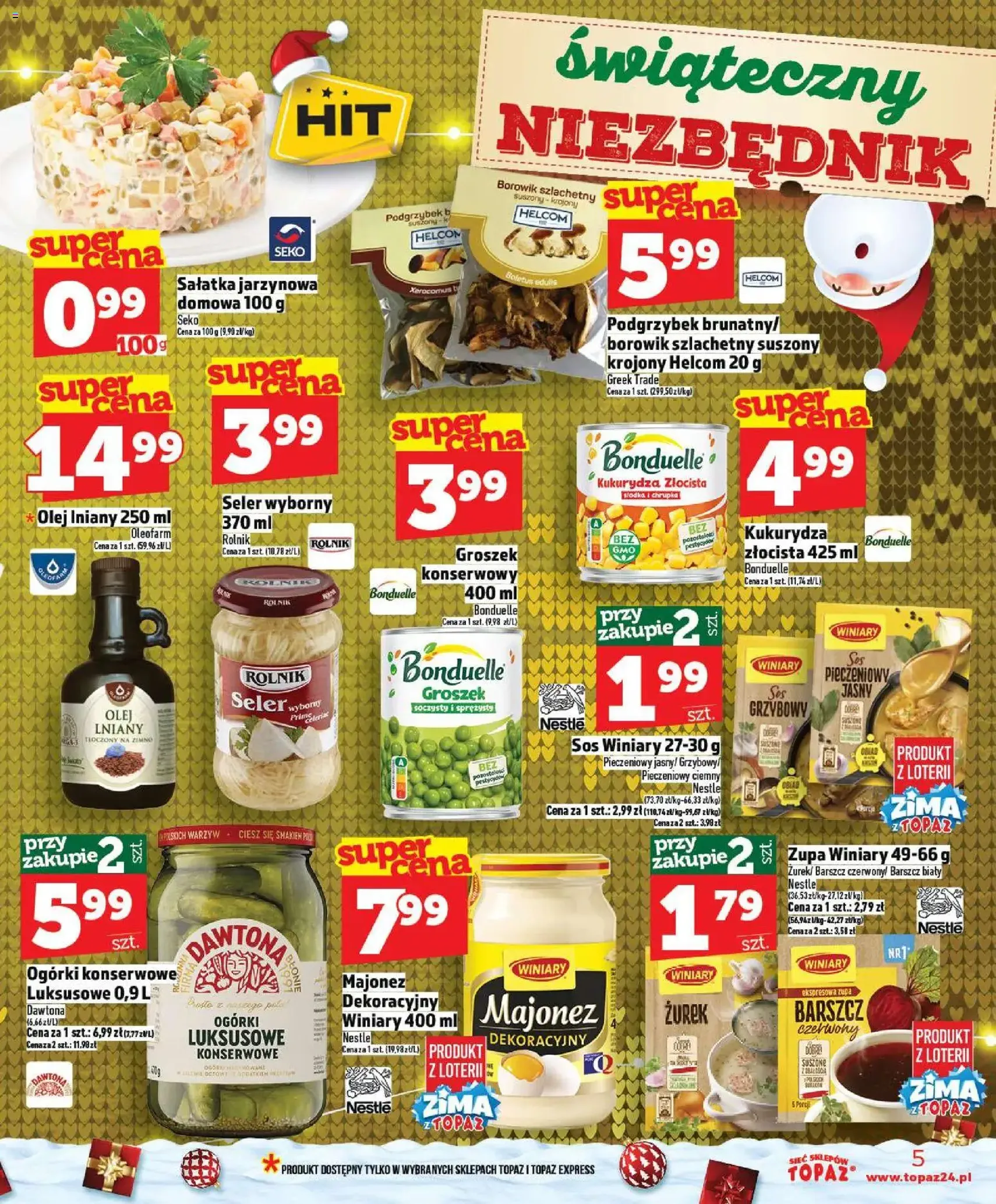 Topaz Gazetka - ważny gazetka od 18.12.2025 strona 5 z 32