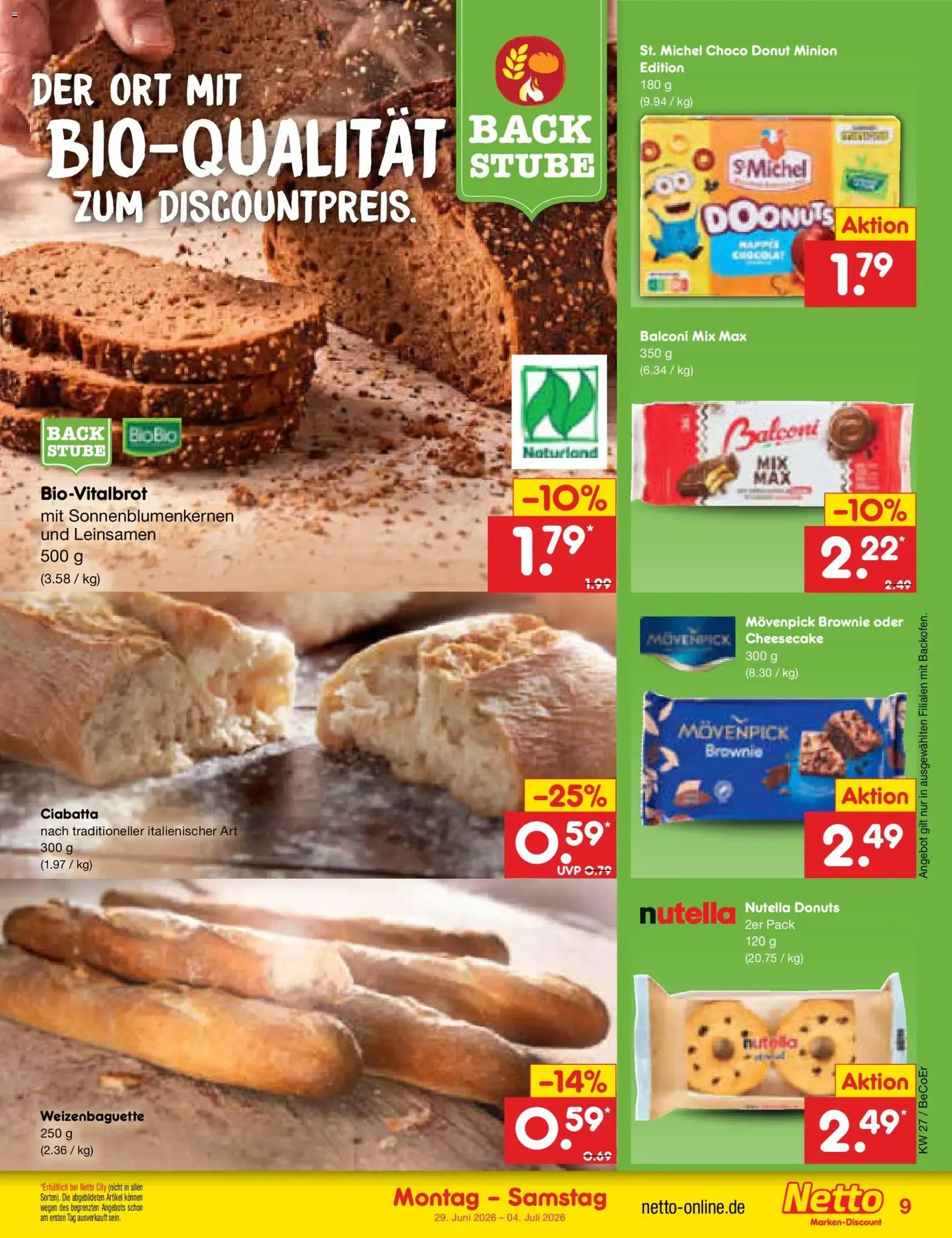 Netto Marken-Discount Prospekt - Gültiger Prospekt ab 29.06.2026, Seite 11 von insgesamt 70