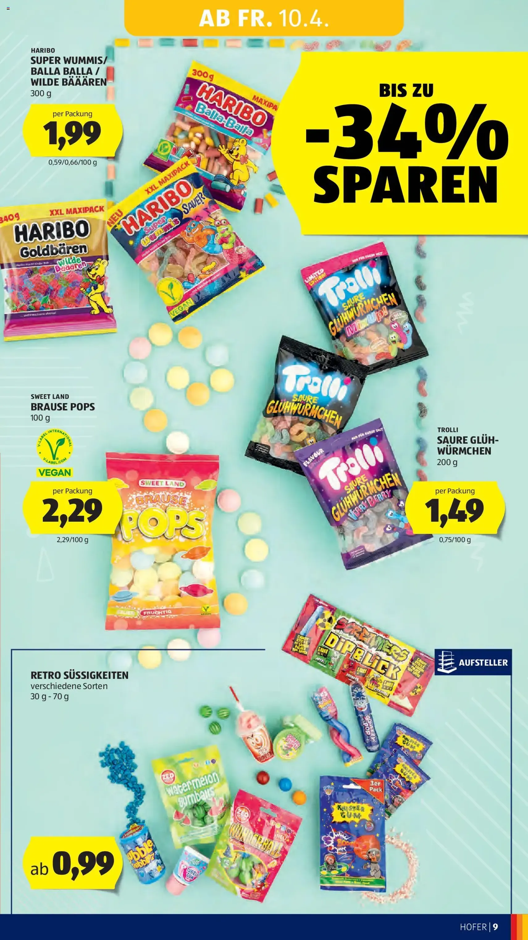 Hofer Flugblatt - Gültiger Prospekt ab 08.04.2026, Seite 11 von insgesamt 37