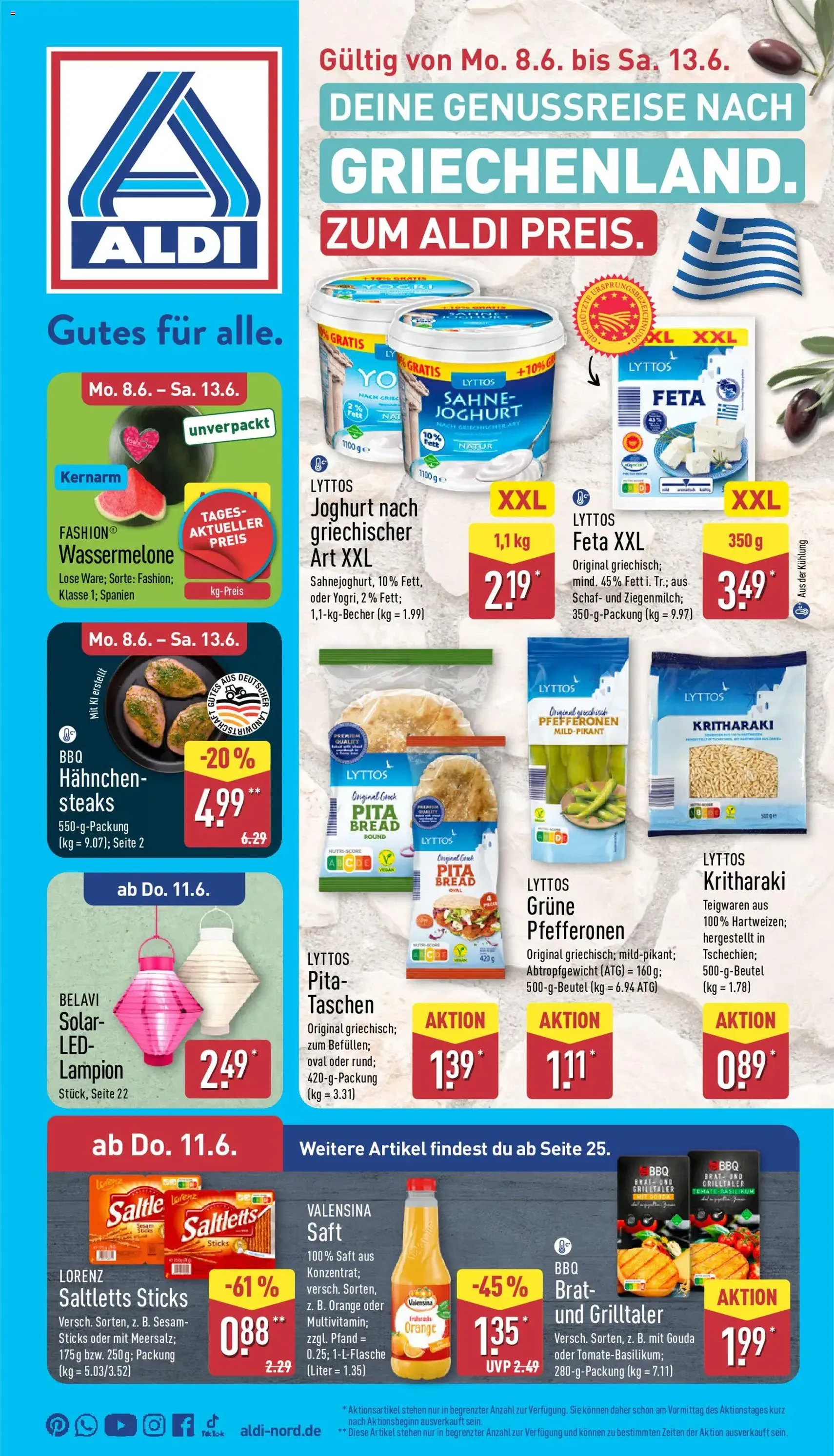 Aldi Prospekt - Gültiger Prospekt ab 08.06.2026, Seite 5 von insgesamt 39