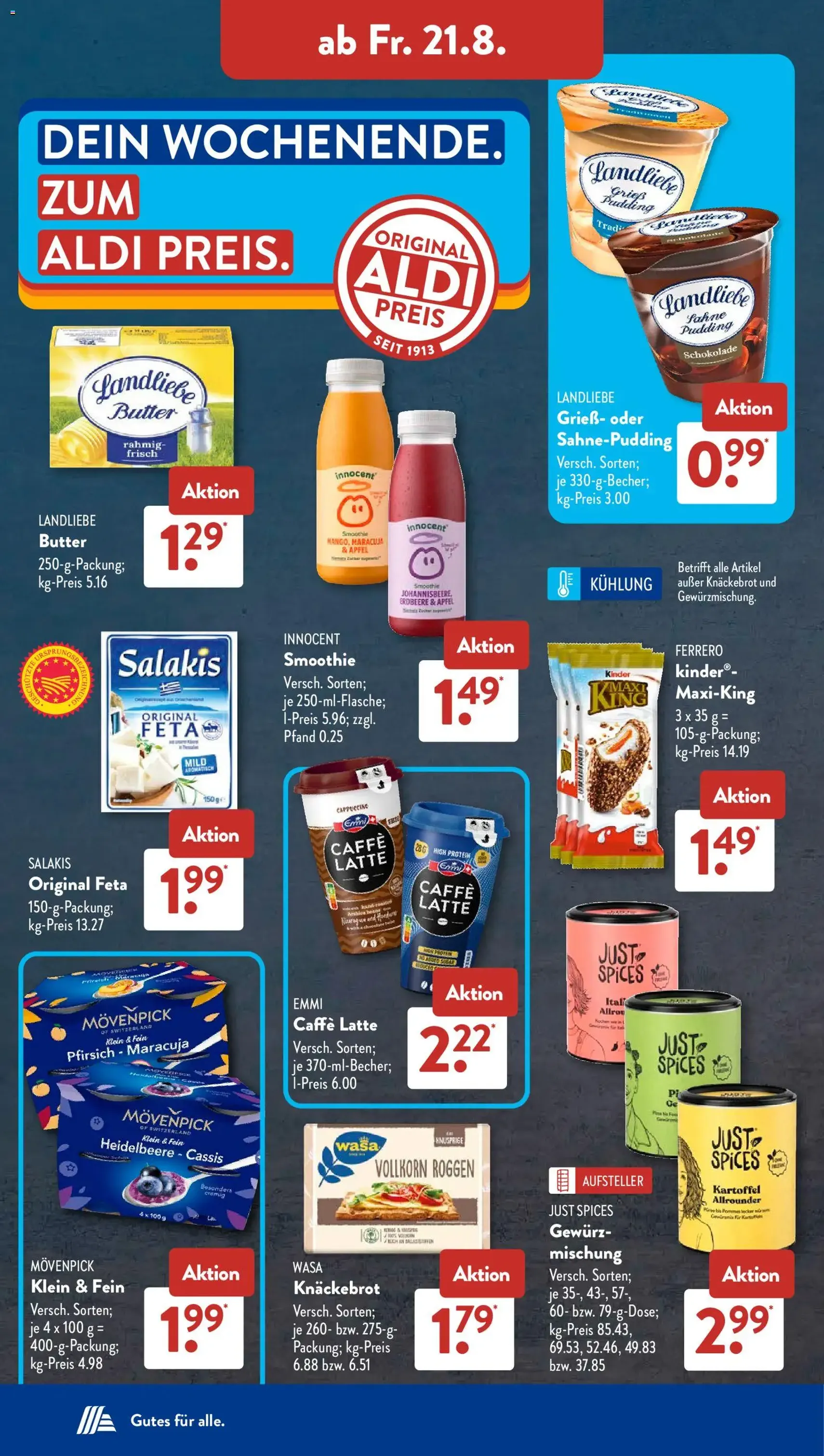 Aldi Süd Prospekt - Gültiger Prospekt ab 17.08.2026, Seite 21 von insgesamt 32