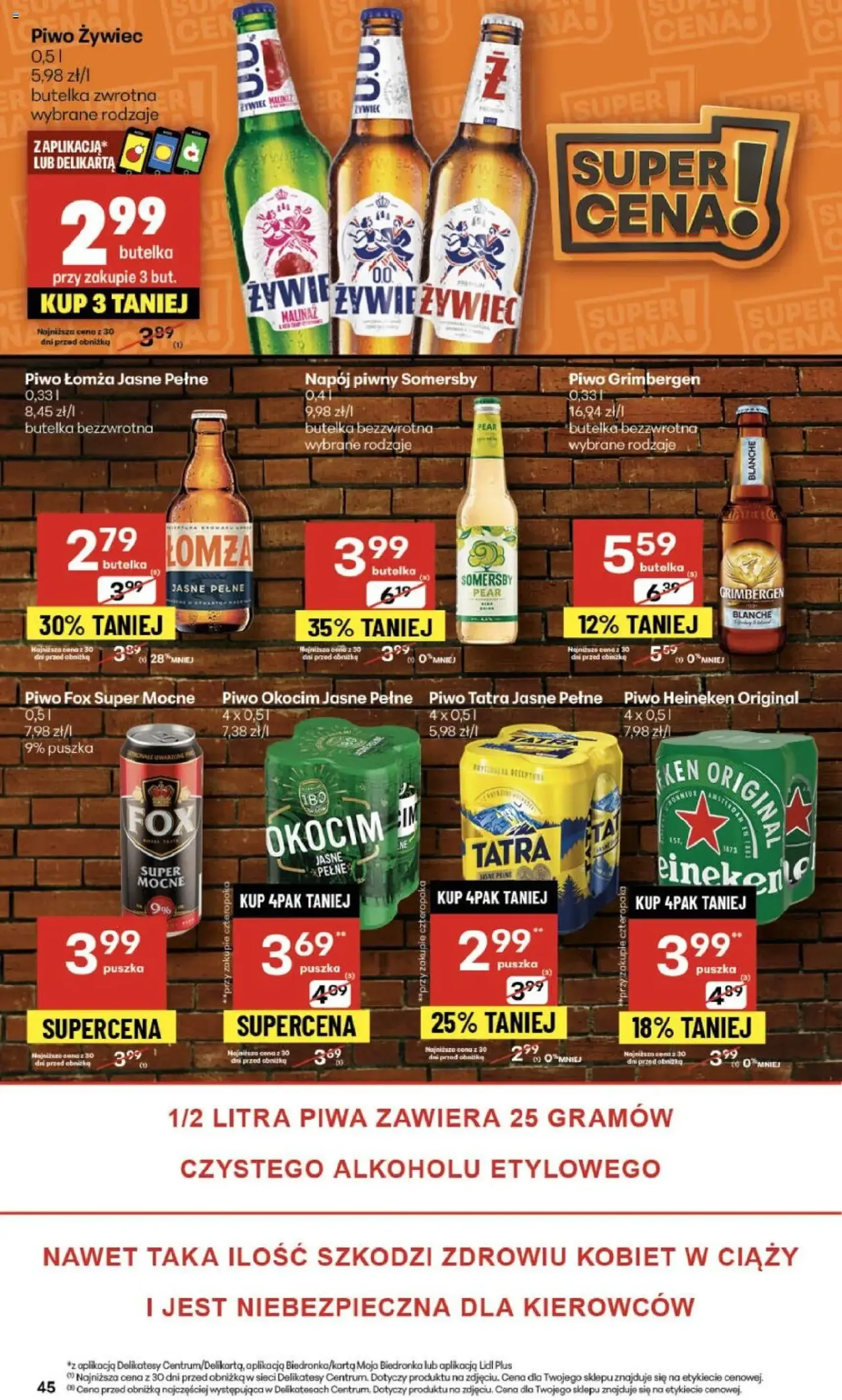 Delikatesy Centrum Gazetka - ważny gazetka od 25.09.2025 strona 45 z 52