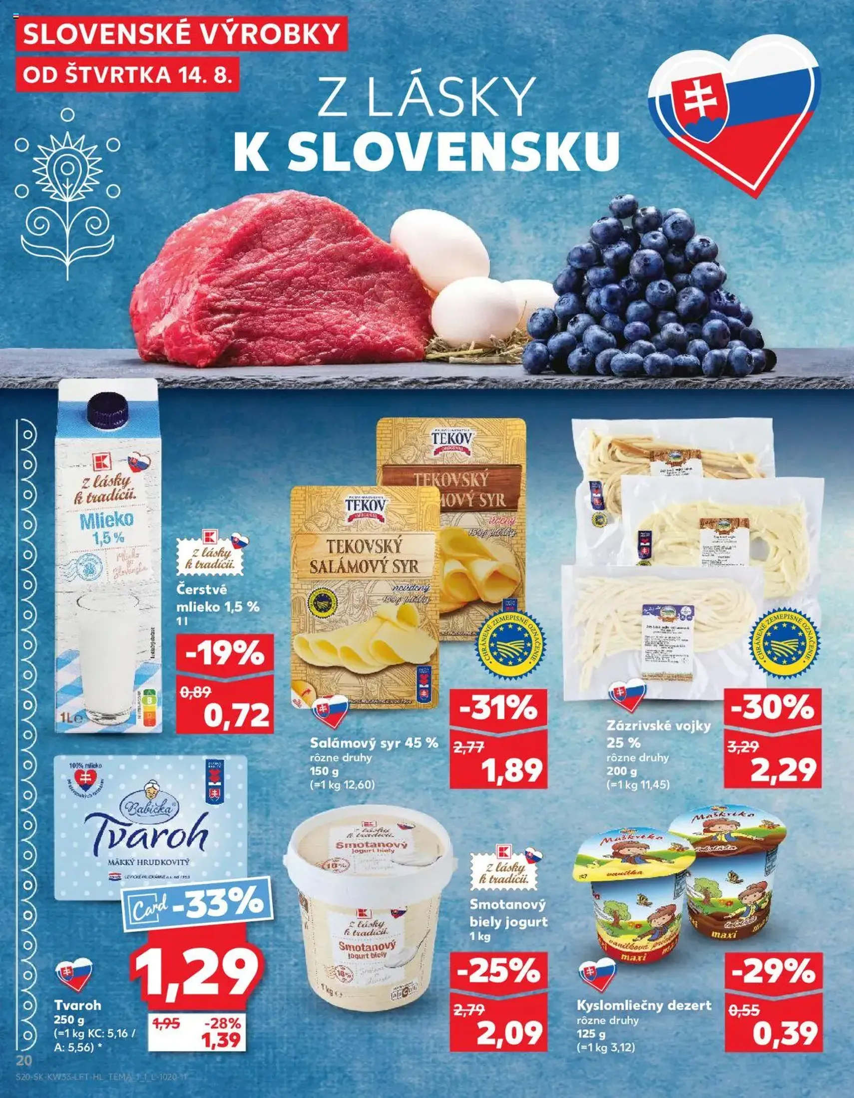 Kaufland Bratislava-Dúbravka - platný leták od 14.08.2025 strana 20 z 76