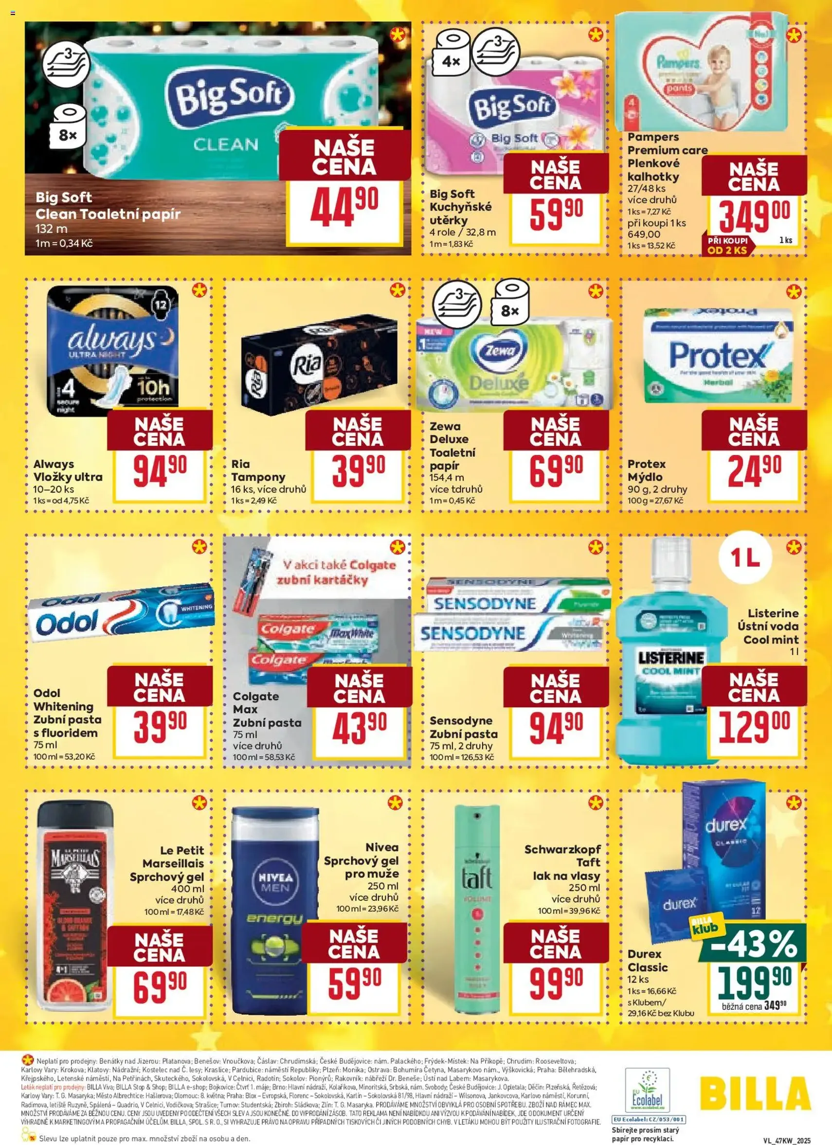 Billa Velký leták - platný leták od 19.11.2025 strana 42 z 47