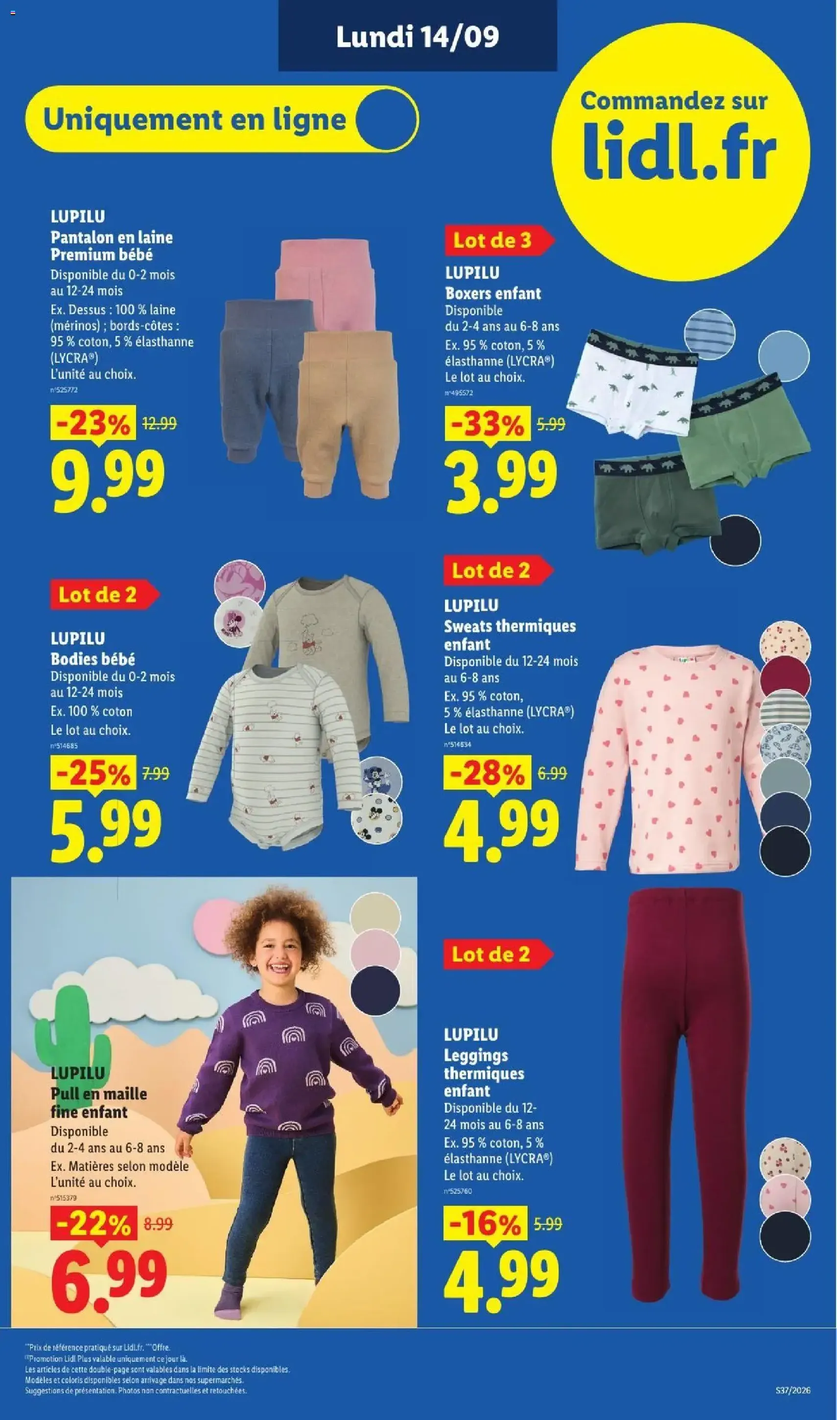 LIDL catalogue - brochure valable à partir du 10/09/2026, page 45 sur 54