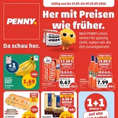 Penny Markt - Flugblatt - Prospekt Vorschau gültig ab 17.09.2026