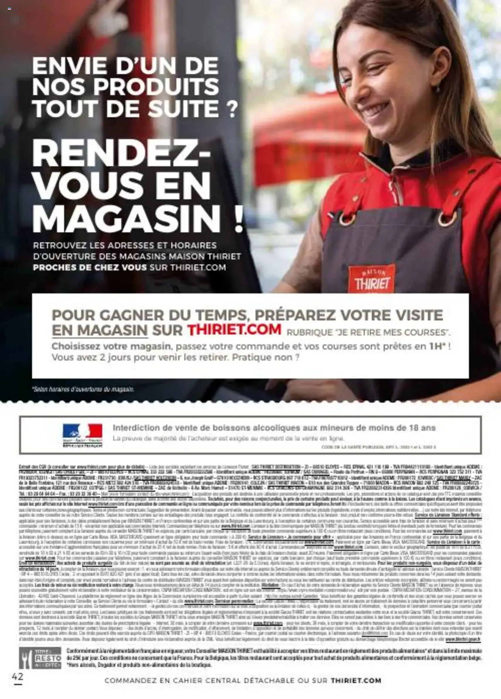 Thiriet catalogue livraison à domicile - brochure valable à partir du 11/07/2025, page 42 sur 80 Thiriet catalogue livraison à domicile - brochure valable à partir du 11/07/2025, page 42 sur 80